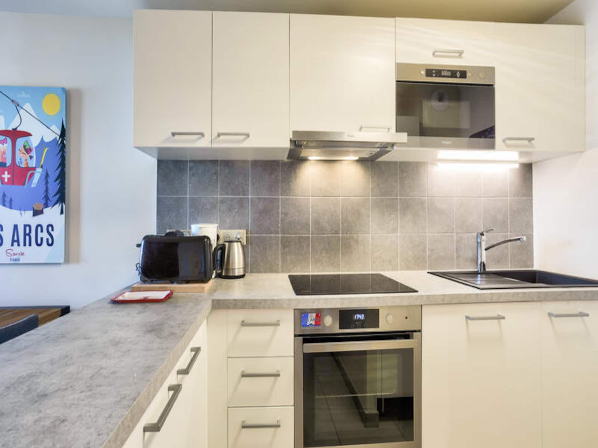 Ruim appartement in Bourg St Maurice voor 6 personen - foto 17