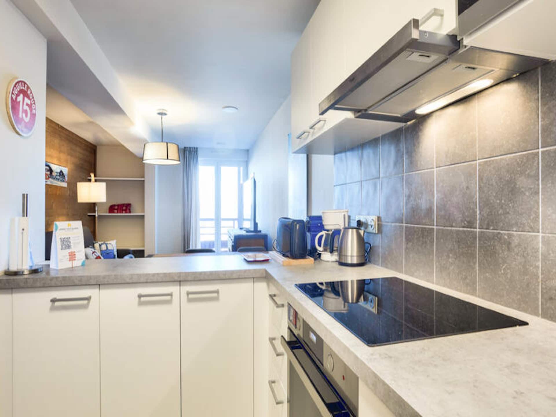 Ruim appartement in Bourg St Maurice voor 6 personen - foto 18