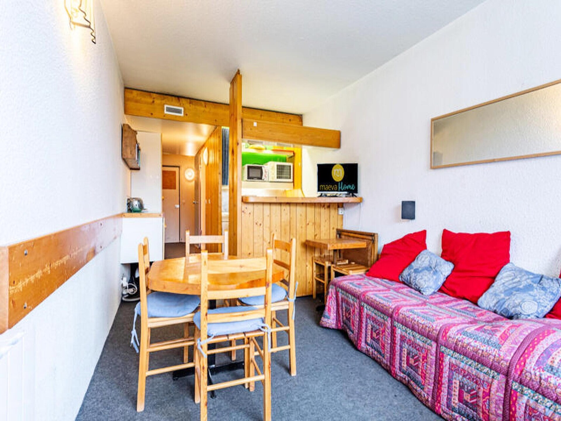Knus appartement voor 5 in Bourg-Saint-Maurice, direct bij de skilift - foto 18