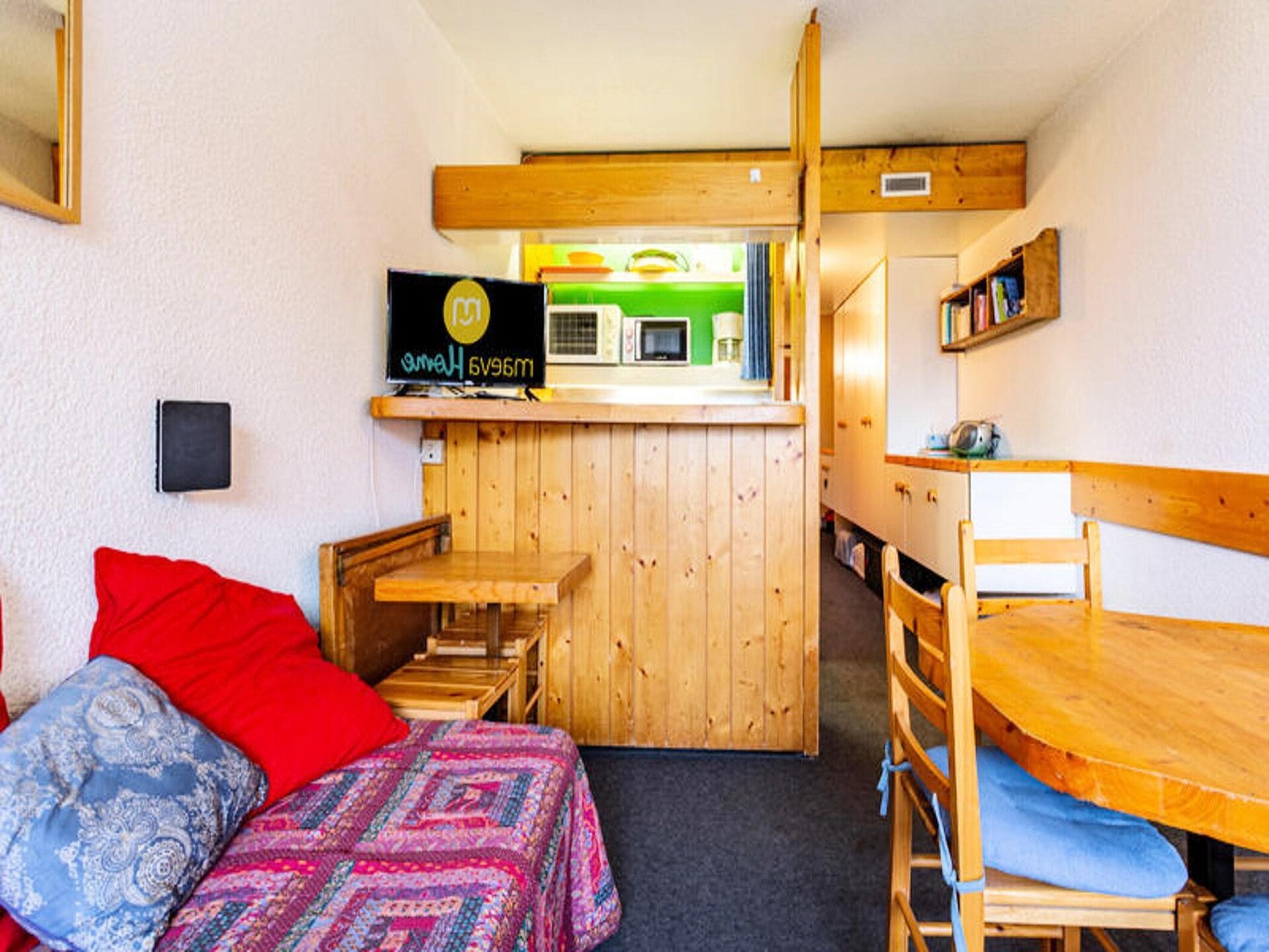 Knus appartement voor 5 in Bourg-Saint-Maurice, direct bij de skilift - foto 12