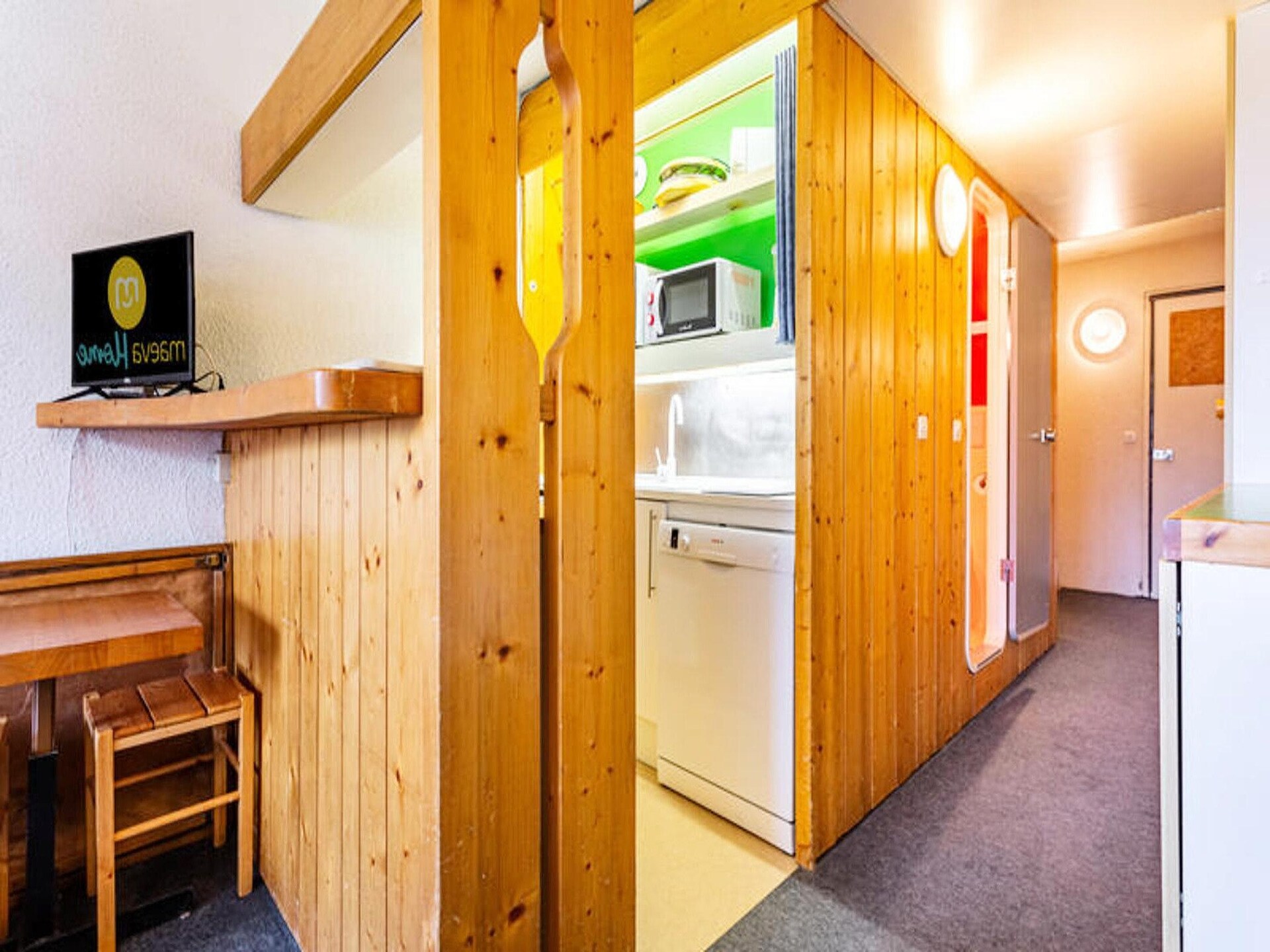 Knus appartement voor 5 in Bourg-Saint-Maurice, direct bij de skilift - foto 9