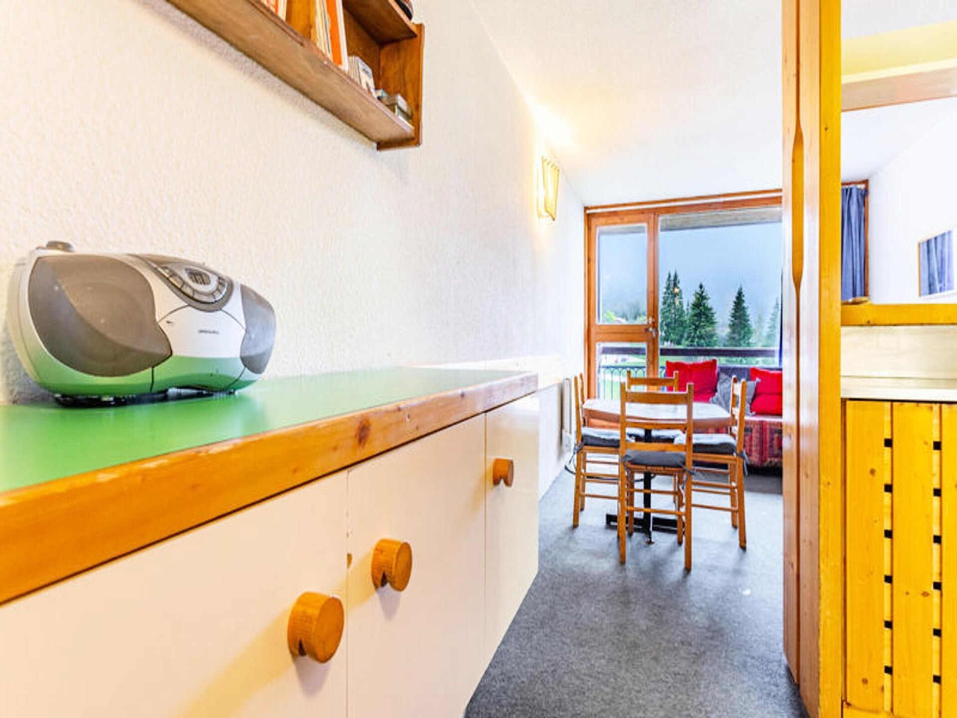 Knus appartement voor 5 in Bourg-Saint-Maurice, direct bij de skilift - foto 7