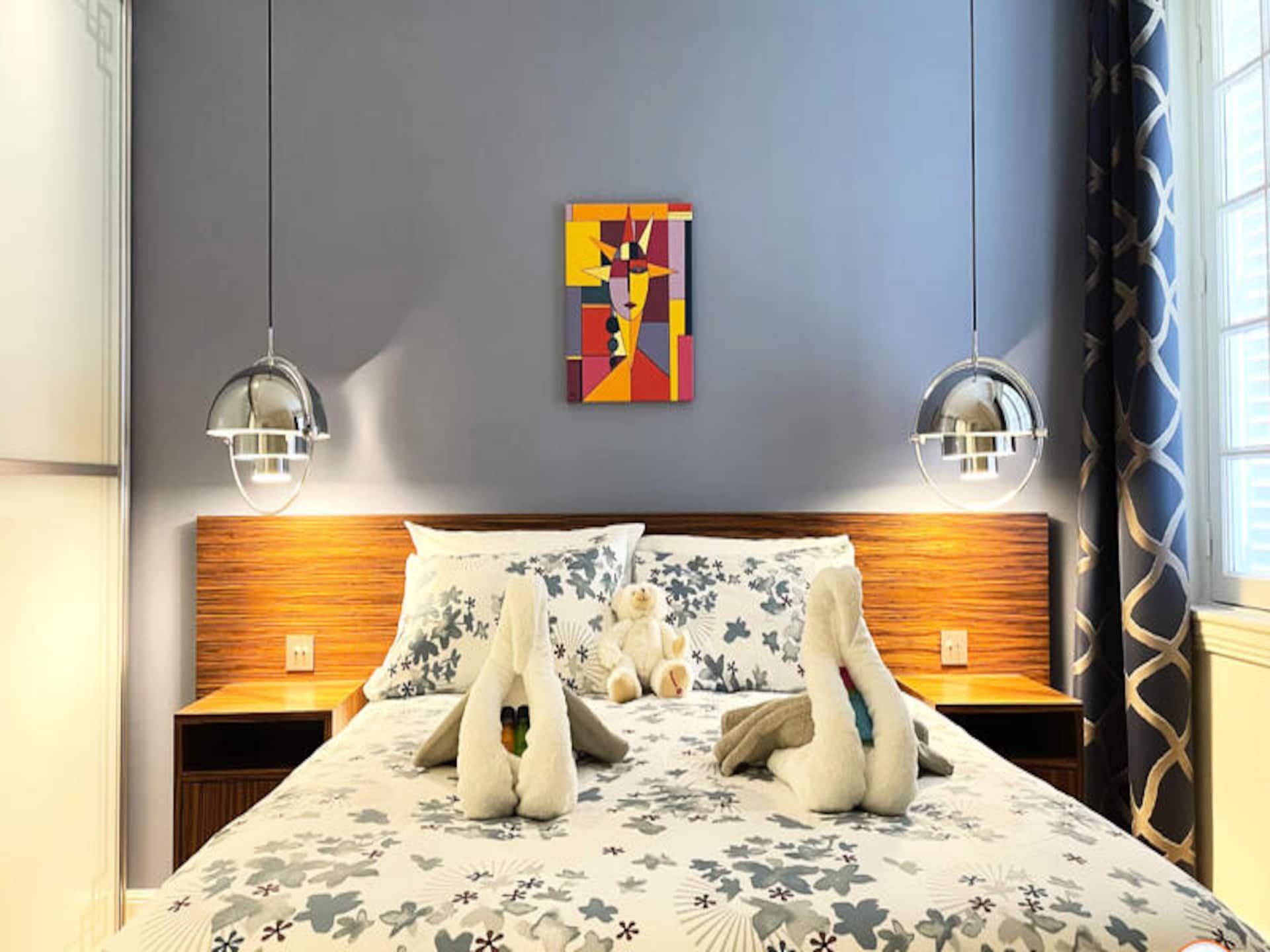 Stijlvol 2-kamerappartement met parkzicht in Deauville - foto 21