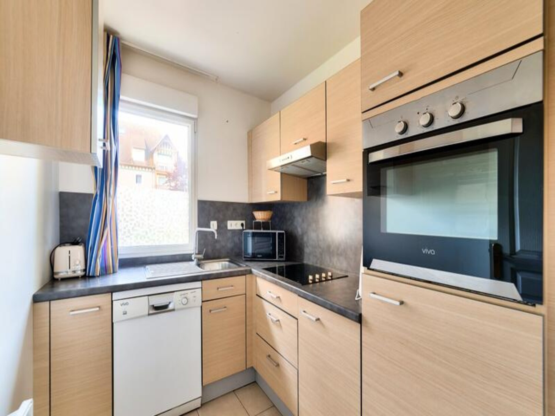 Licht appartement voor 6 personen met zwembad, op 3 km van het strand van Deauville - foto 11
