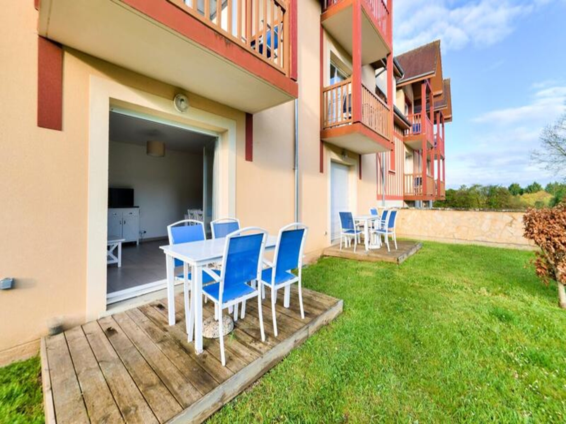 Licht appartement voor 6 personen met zwembad, op 3 km van het strand van Deauville - foto 17
