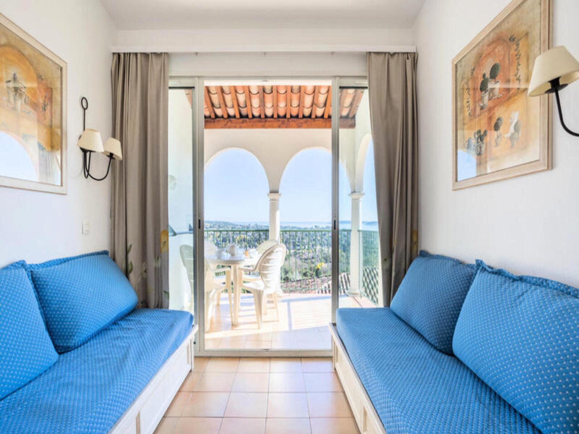Zonnig appartement in park met uitzicht op de Golf van Saint-Tropez - foto 6