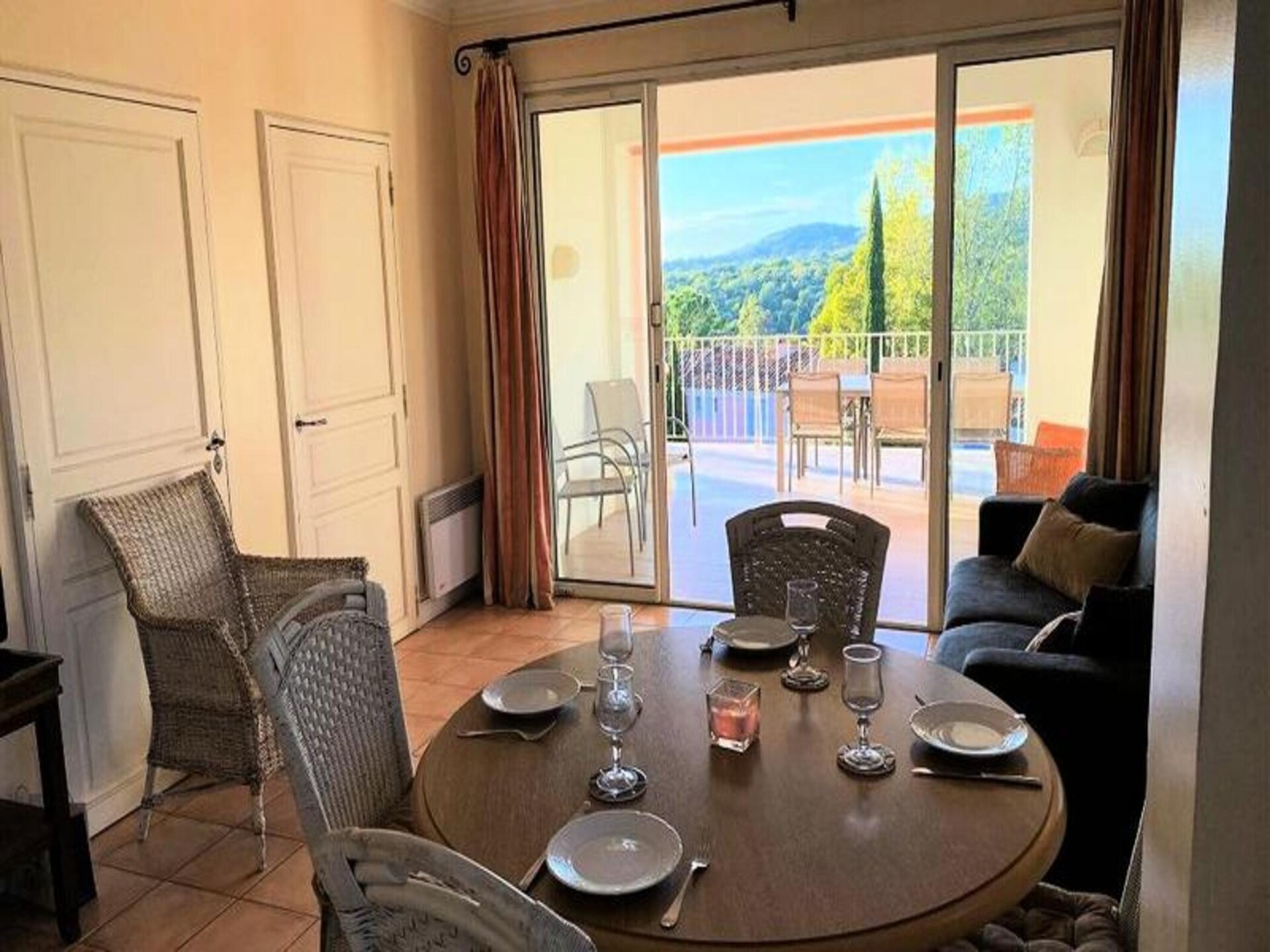 Appartement 6p met terras en zwembad vlakbij Saint-Tropez - foto 8