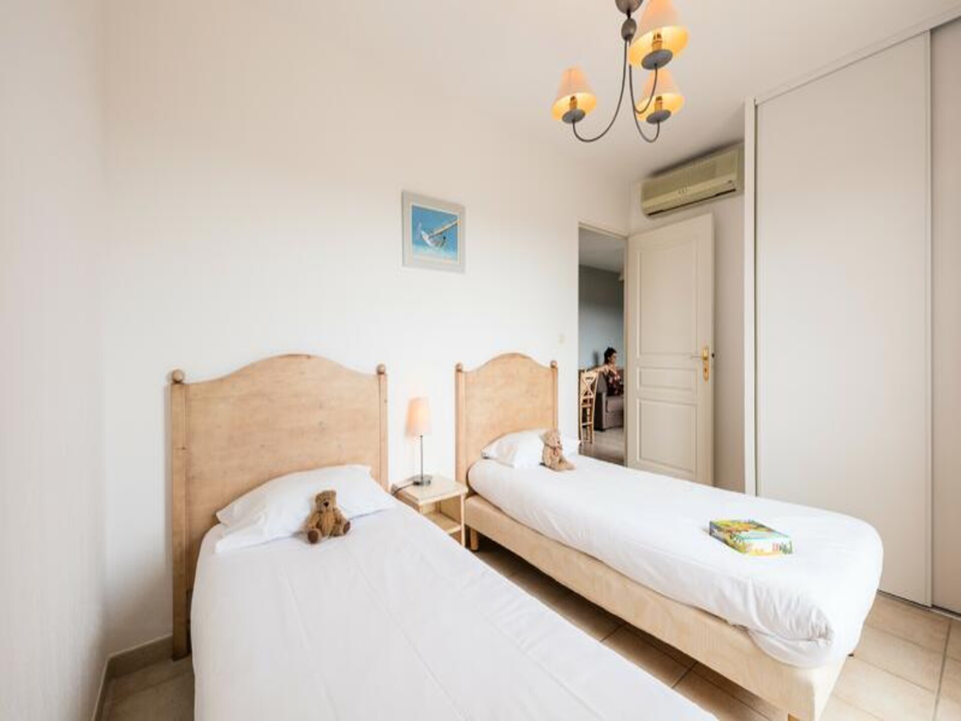Ruim appartement bij Grimaud met zwembad, vlakbij stranden Golf van Saint-Tropez - foto 26