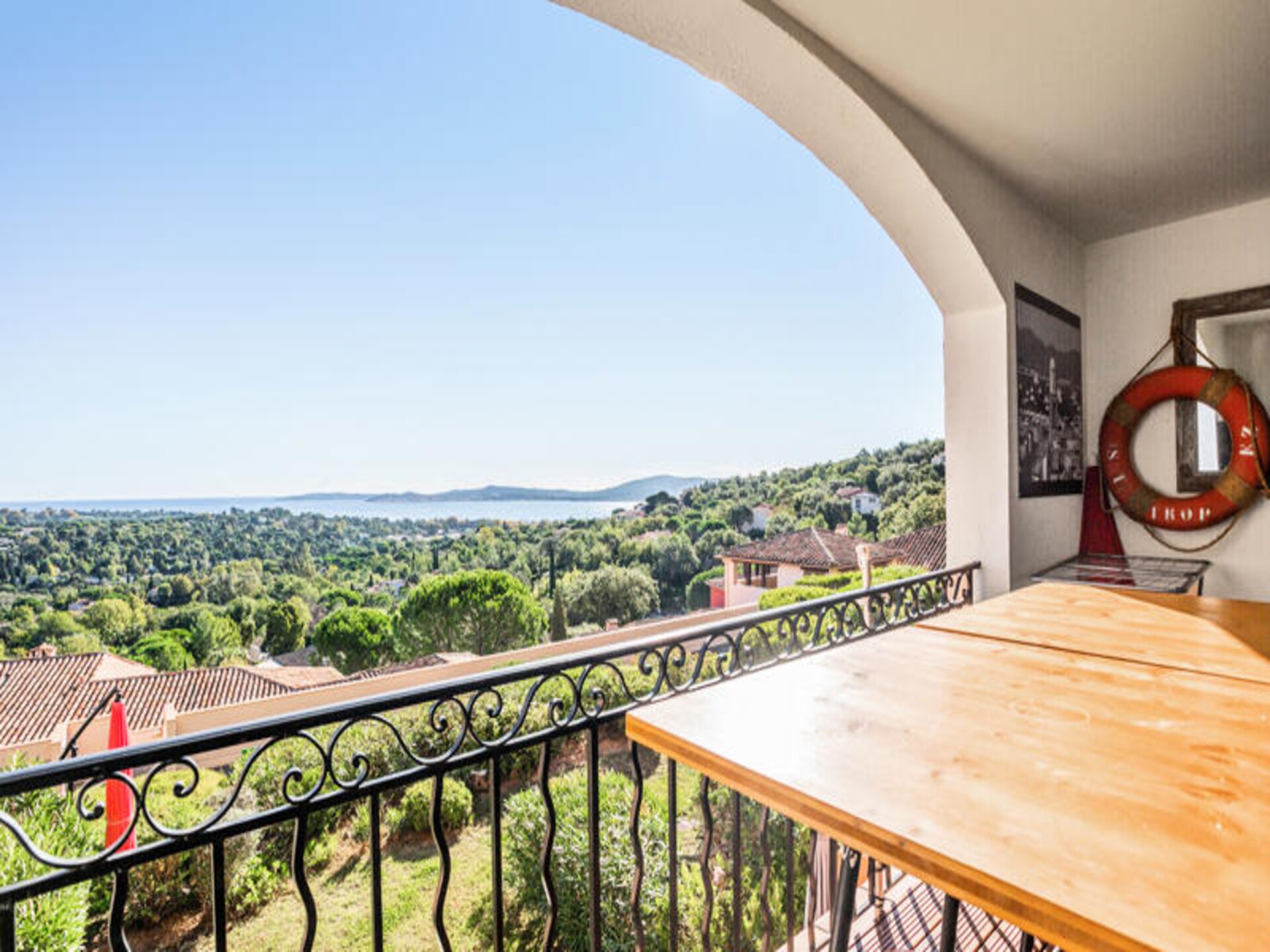 Appartement met zeezicht op Les Restanques, 3 km van strand en Saint-Tropez - foto 16