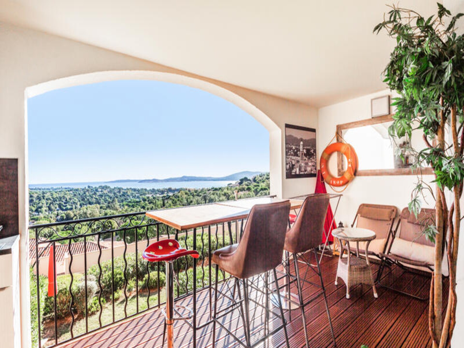 Appartement met zeezicht op Les Restanques, 3 km van strand en Saint-Tropez - foto 18