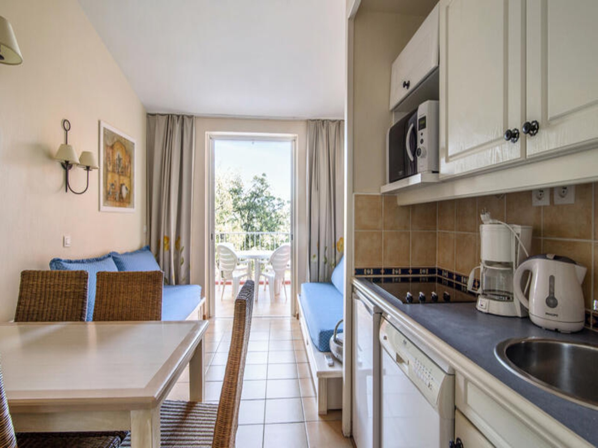 Knus appartement voor 5 personen op park in Grimaud, vlakbij Saint-Tropez - foto 21