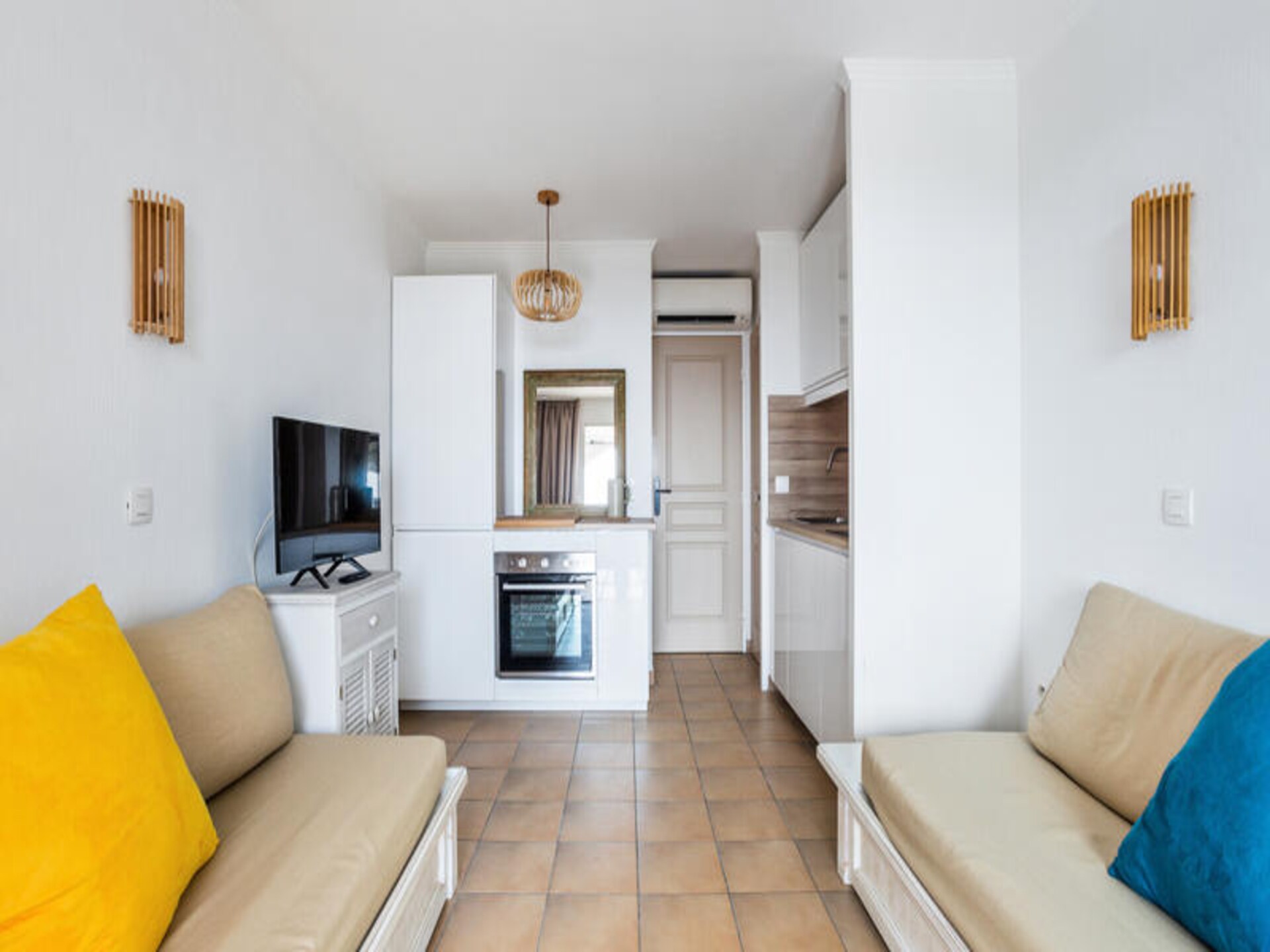 Zeezicht appartement nabij St-Tropez met zwembad en tuin - foto 19