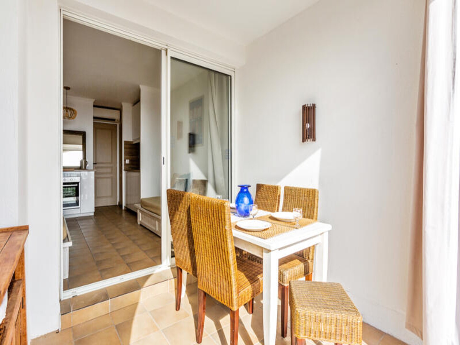 Zeezicht appartement nabij St-Tropez met zwembad en tuin - foto 25