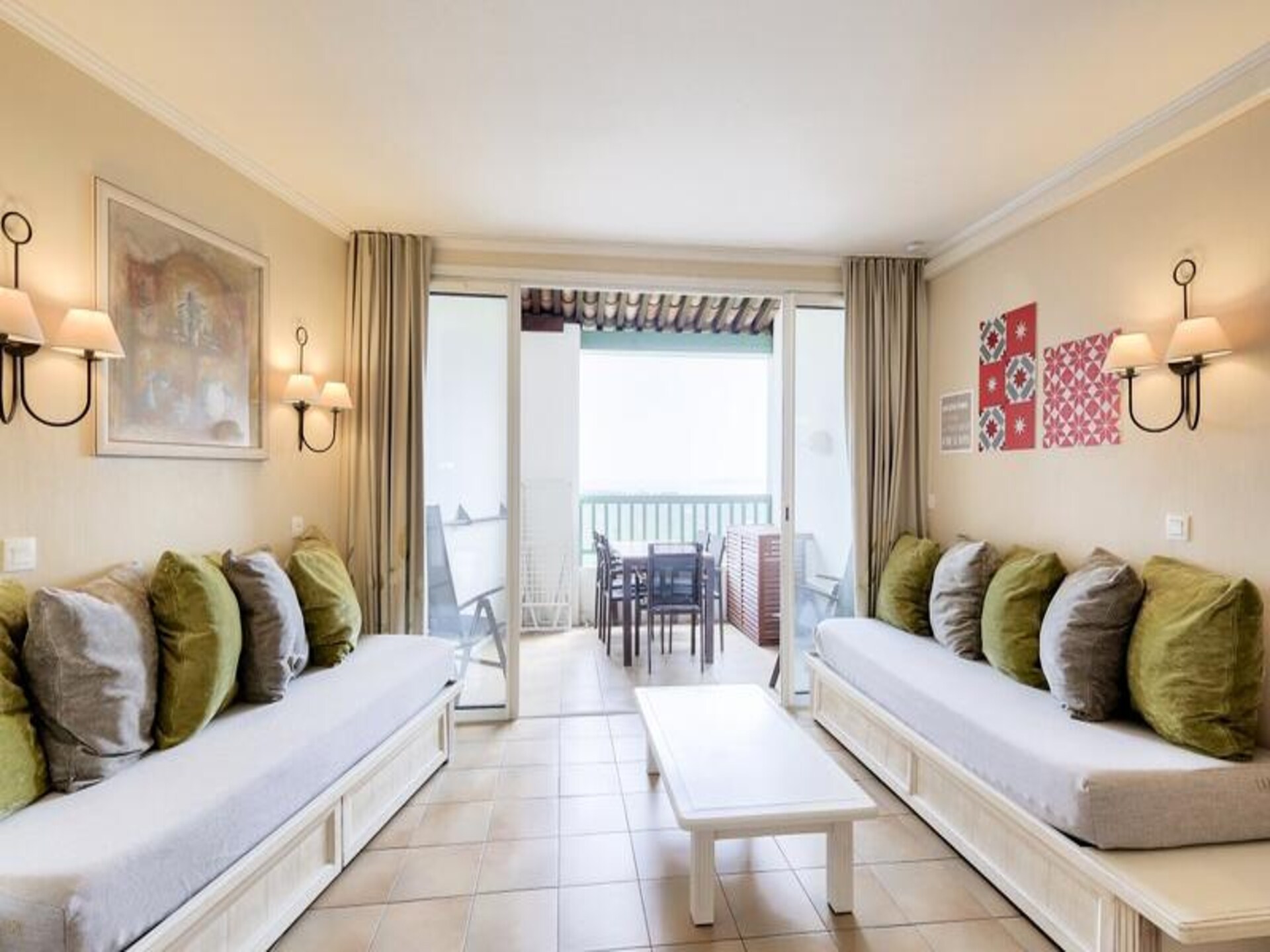Zeezicht appartement voor 7 aan de Golf van Saint-Tropez - foto 14