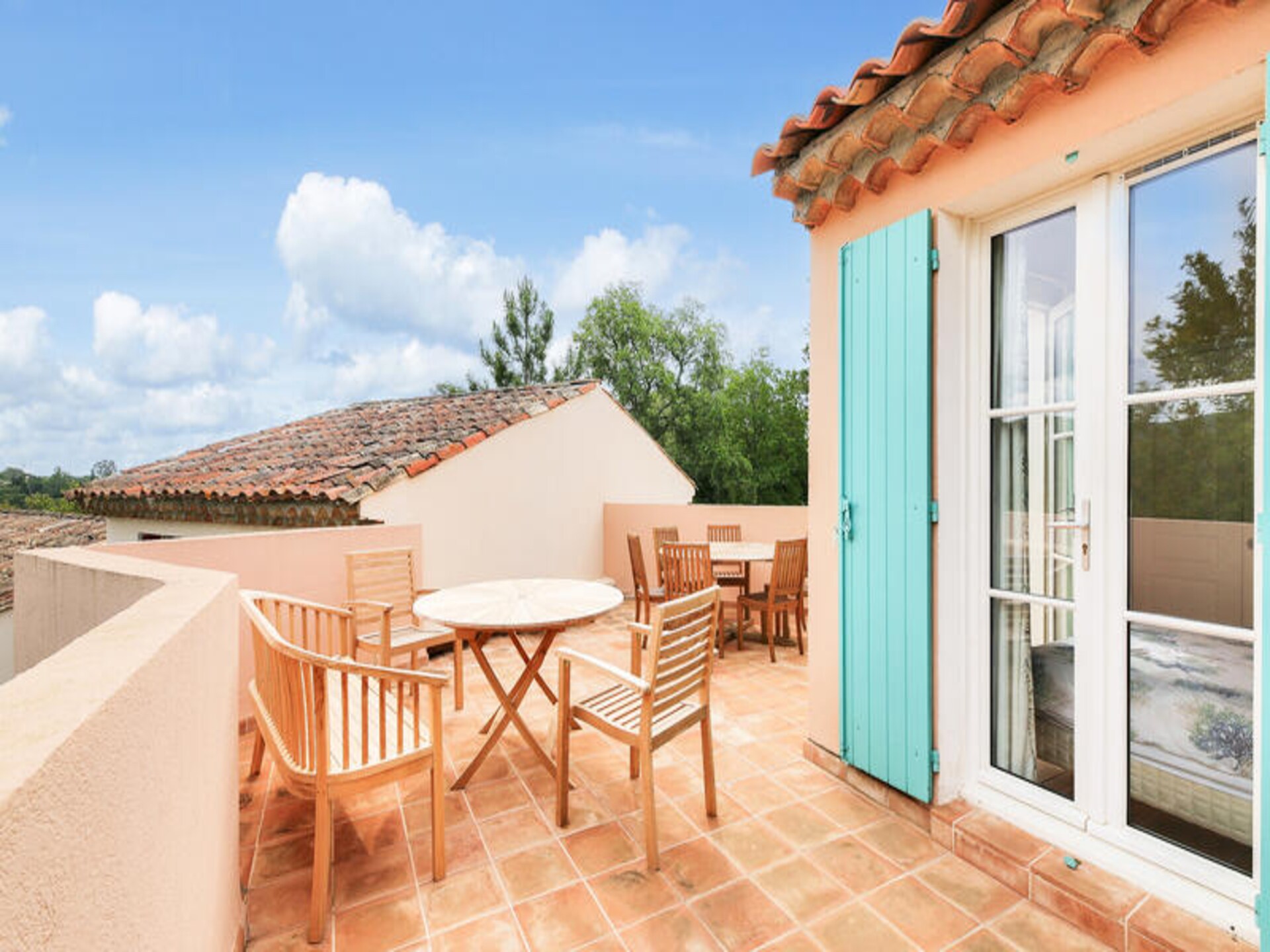 Zonnig appartement voor 8 in Grimaud met zwembaden en nabij strand - foto 19