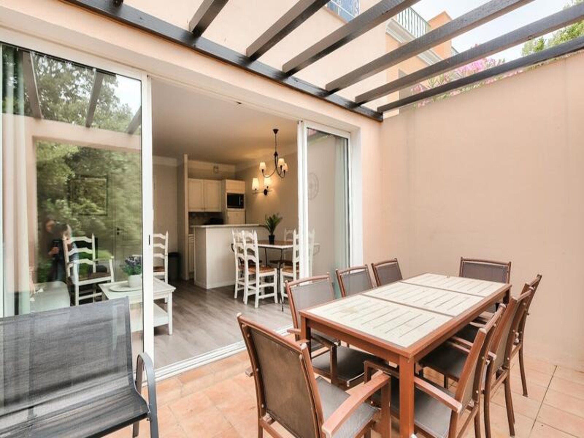 Duplex voor 8 personen met tuin en zwembad, 500m van strand in Grimaud - foto 24