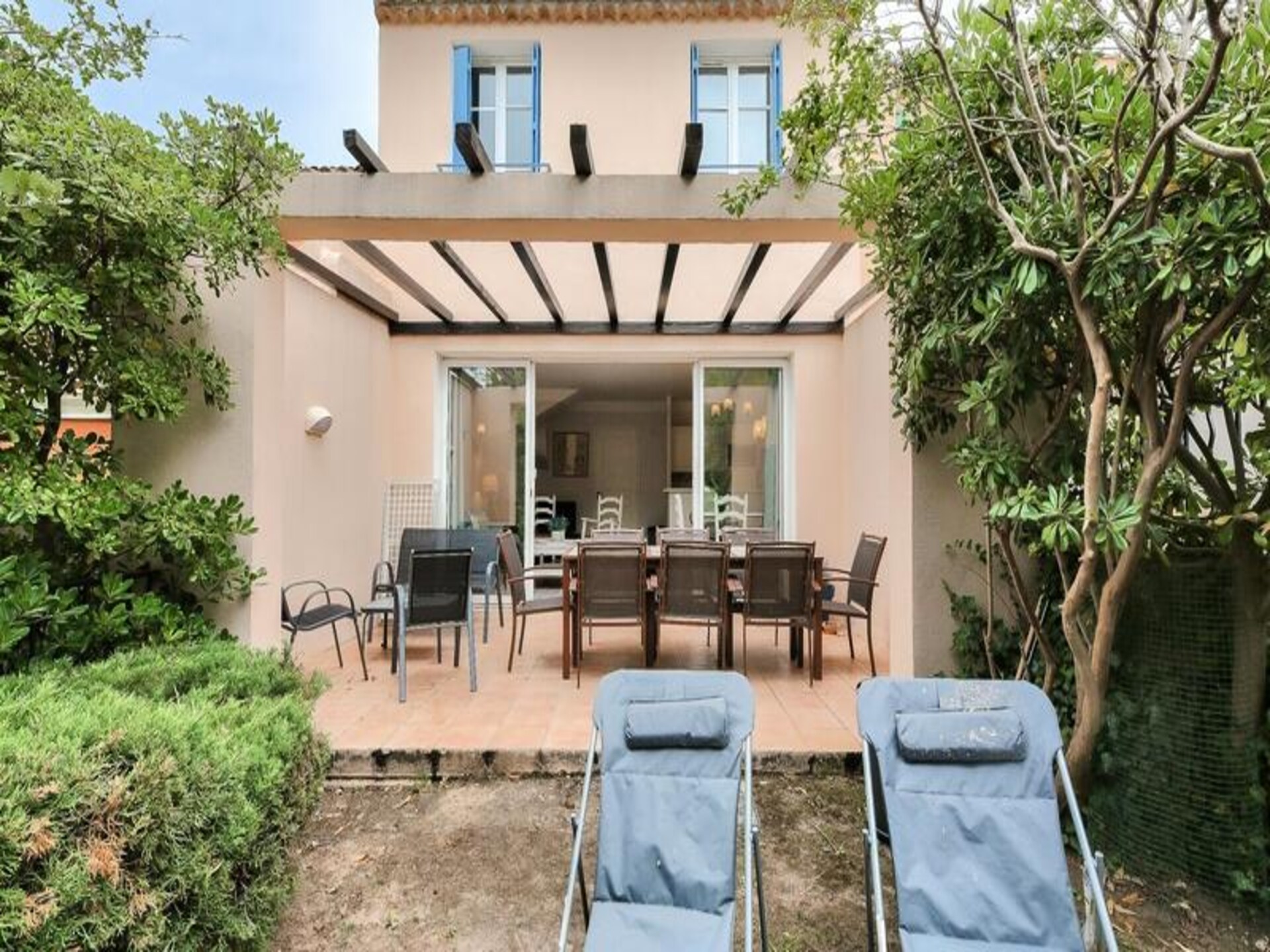 Duplex voor 8 personen met tuin en zwembad, 500m van strand in Grimaud - foto 26
