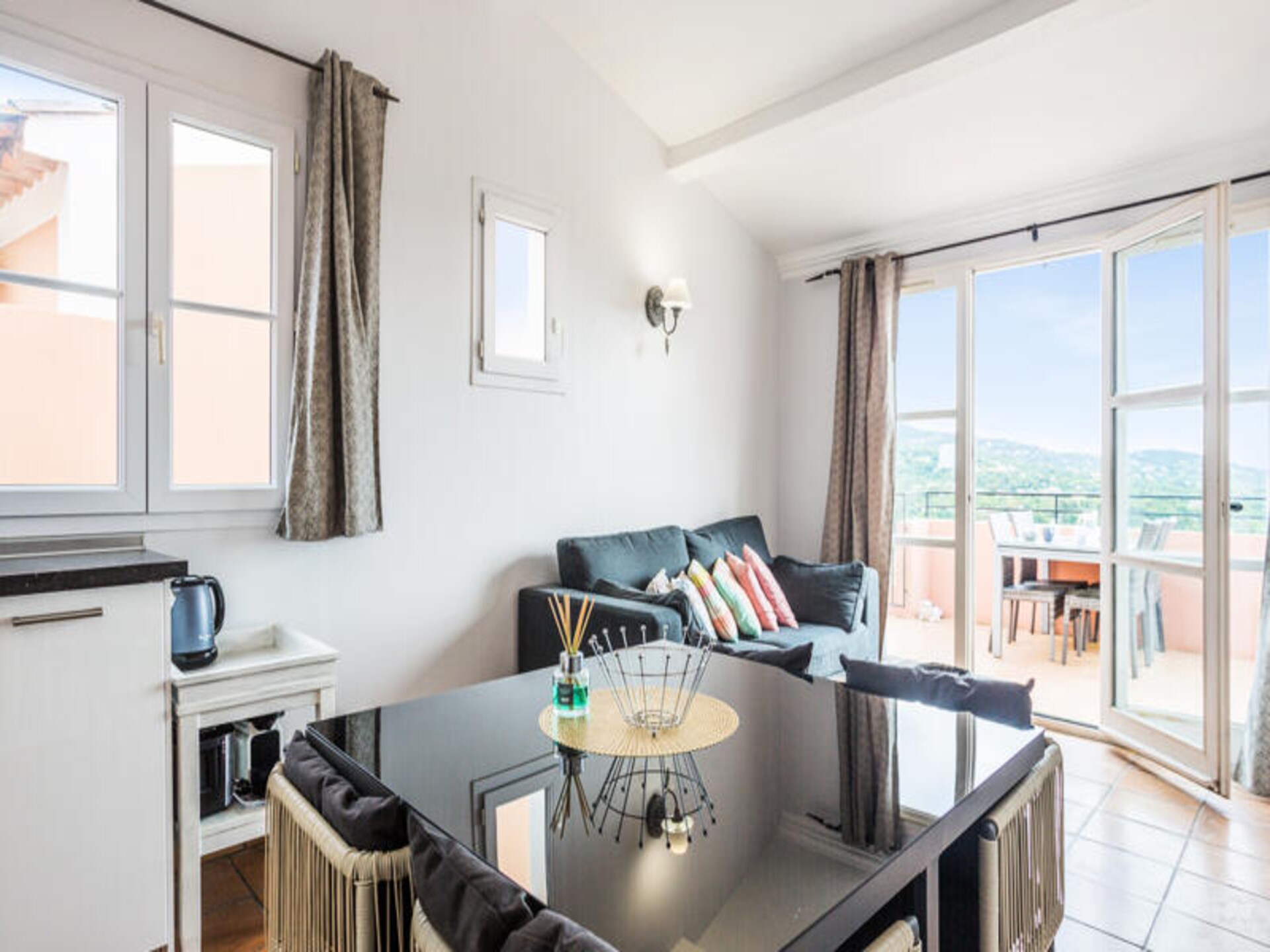 Zeezicht appartement voor 6 bij Saint-Tropez met waterpark - foto 8