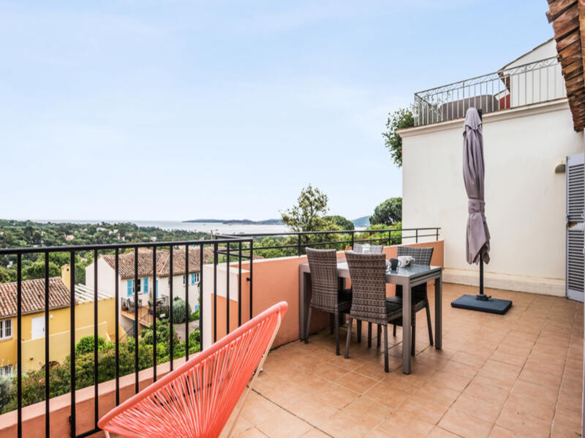 Zeezicht appartement voor 6 bij Saint-Tropez met waterpark - foto 18