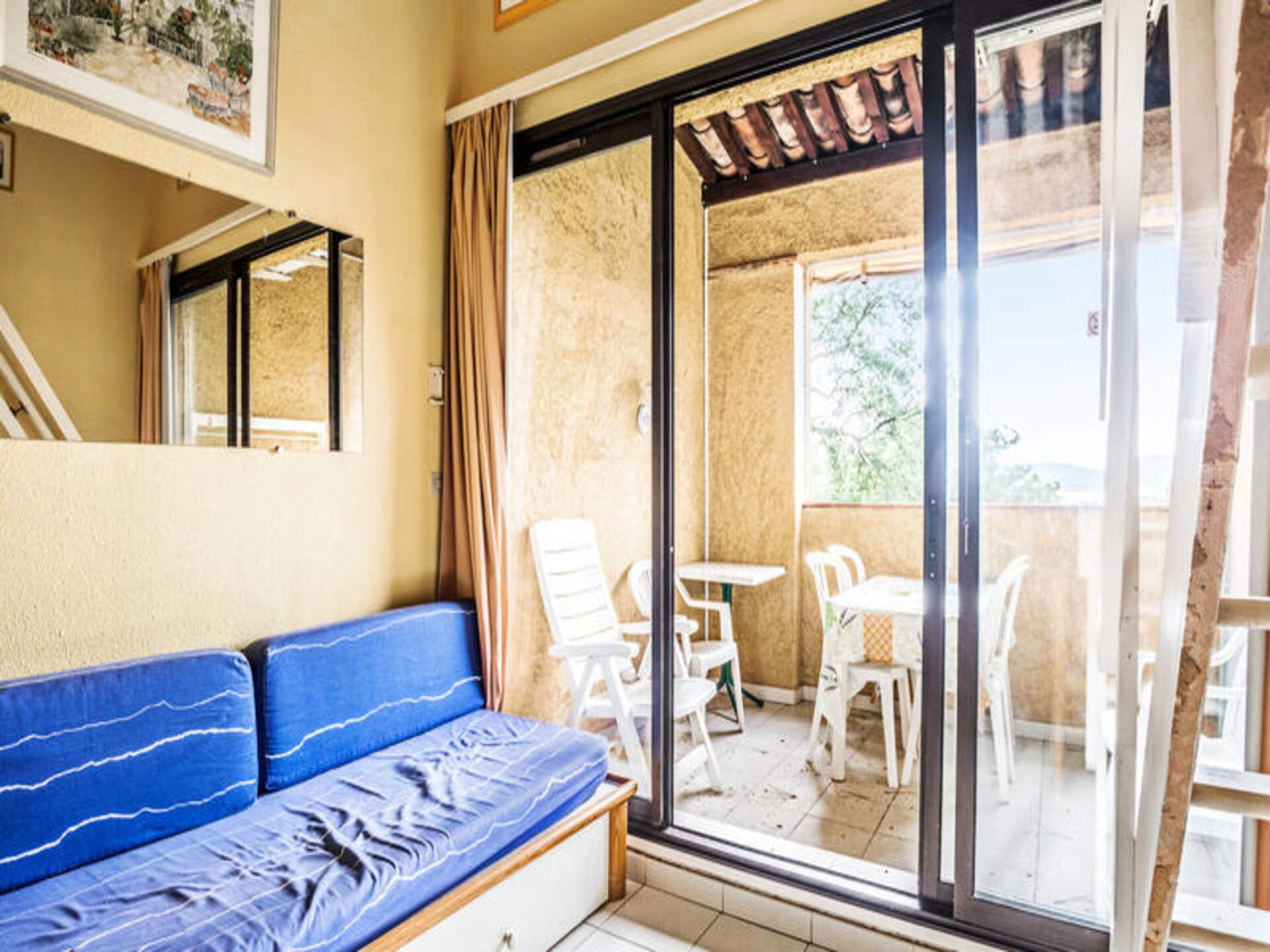 Bloemrijk appartement voor 5 bij Grimaud, op 500m van het strand - foto 21