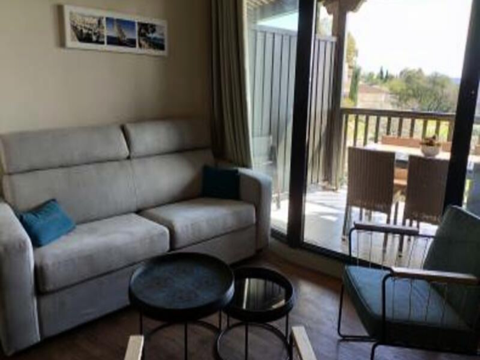 Licht appartement met zeezicht en zwembad, 500m van strand in Grimaud - foto 19