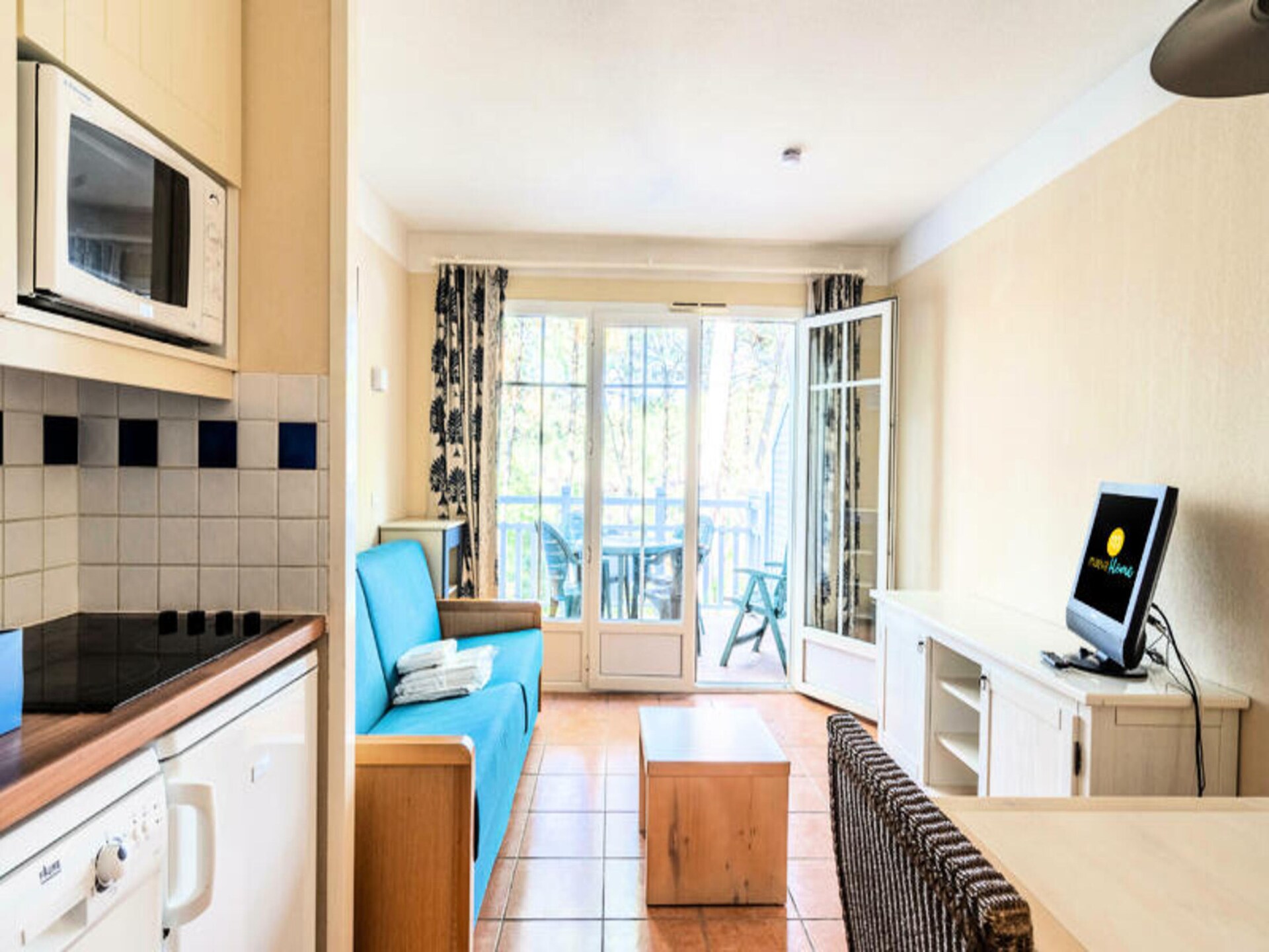 Knus appartement in Lacanau op loopafstand van het strand - foto 7