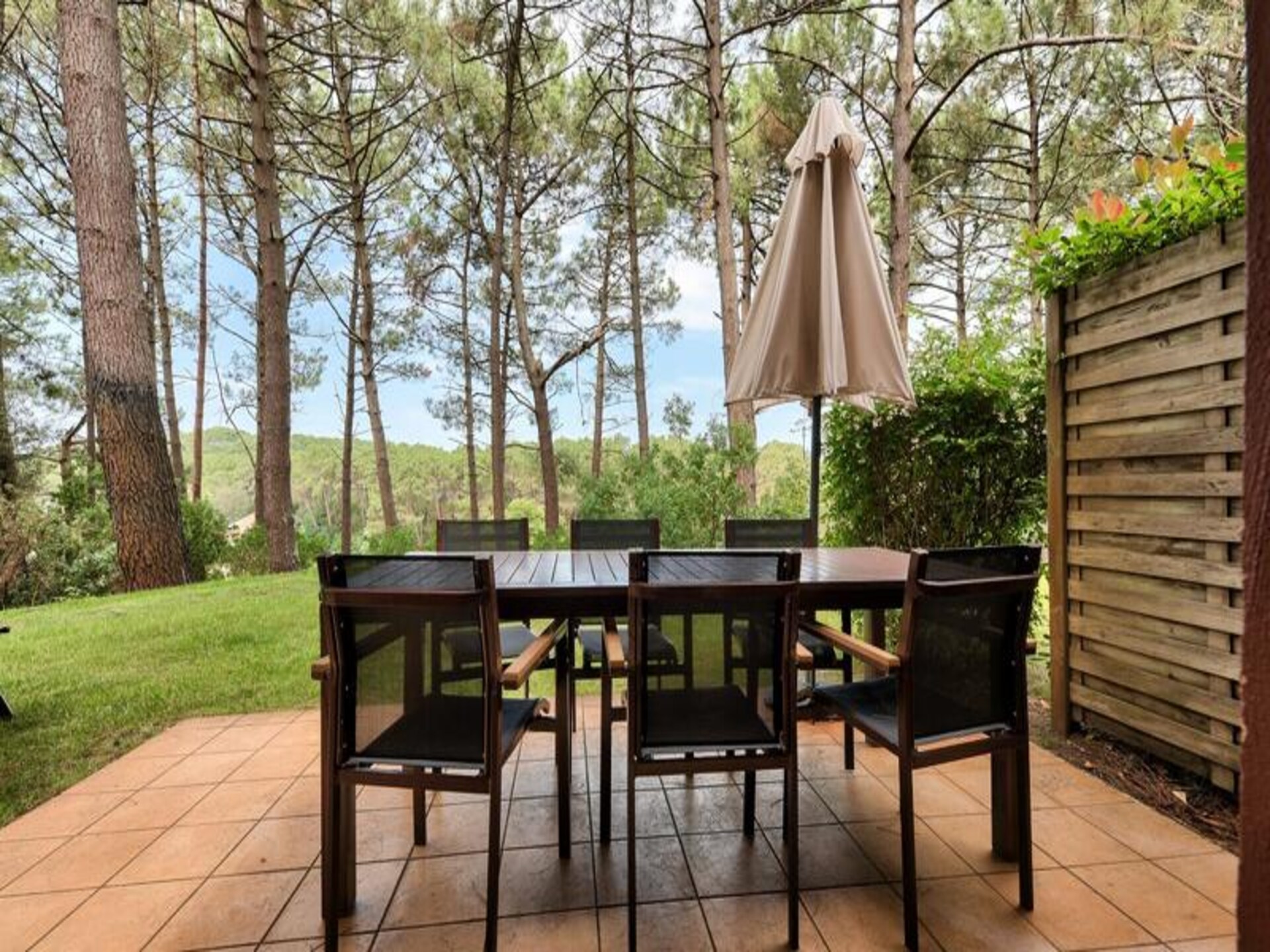 Ruim appartement voor 8 personen aan de golfbaan in Lacanau, op 2 km van zee - foto 18