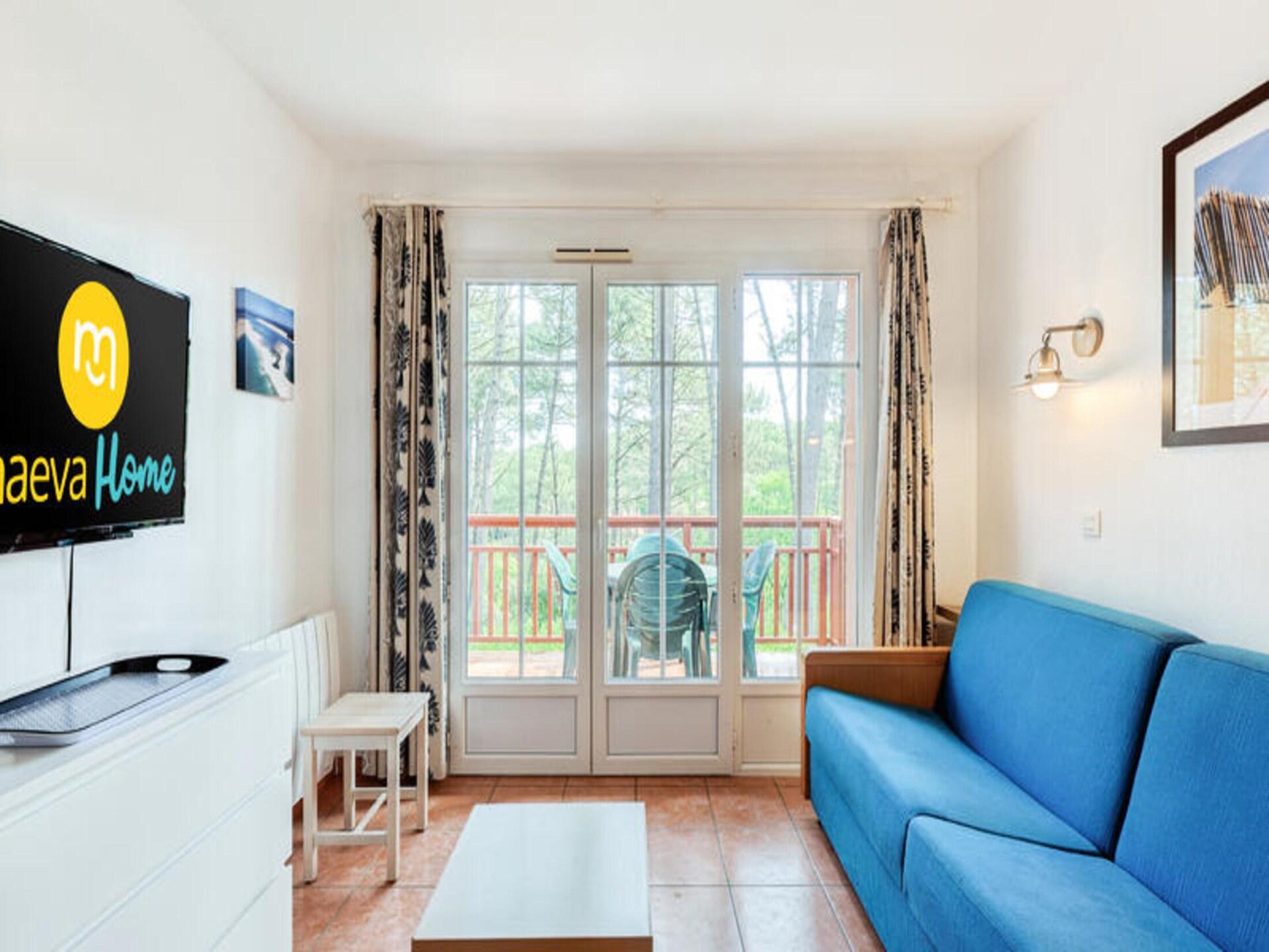 Bosappartement voor 4 met balkon, zwembad en op 2 km van Lacanau strand - foto 6