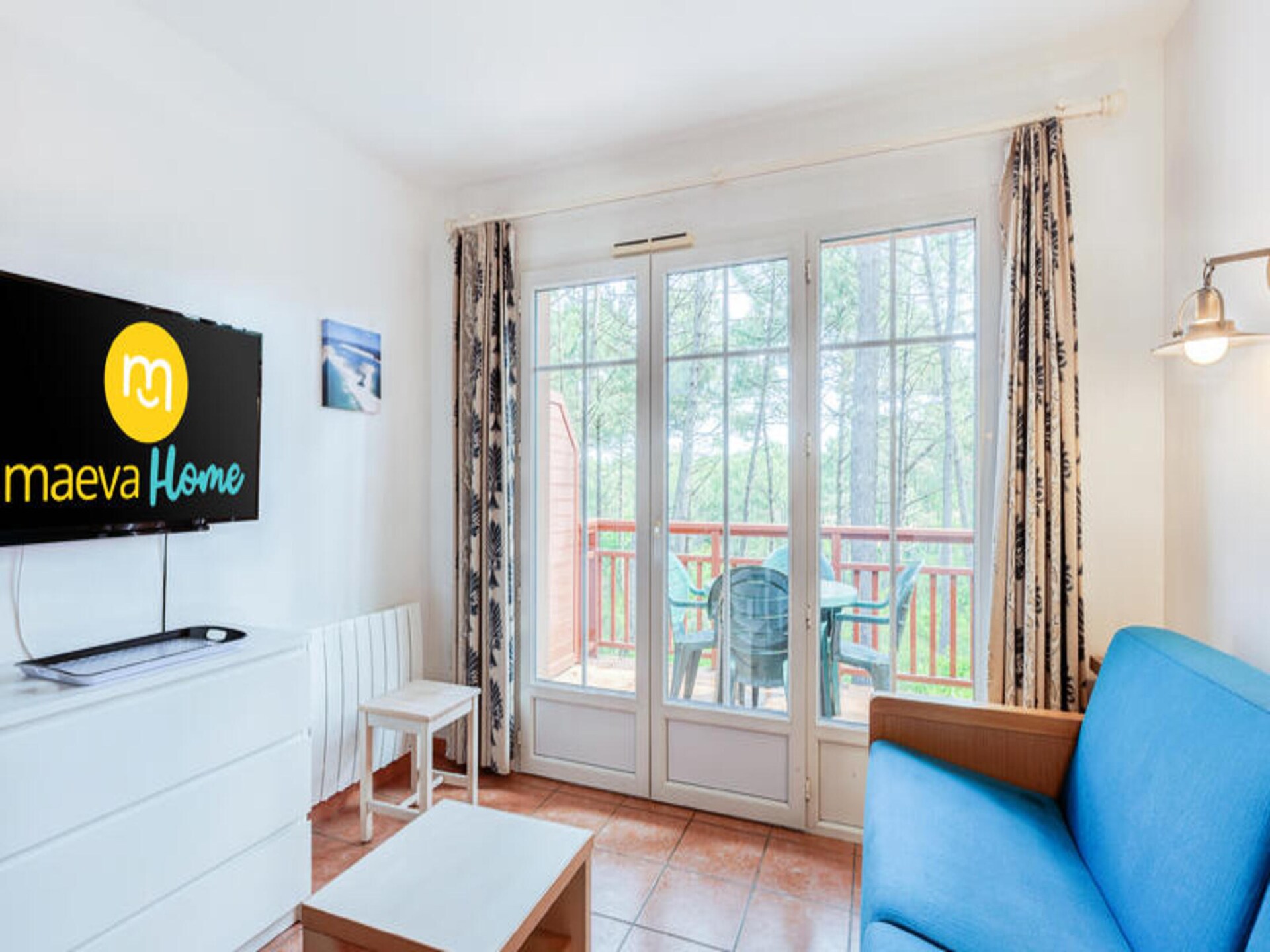Bosappartement voor 4 met balkon, zwembad en op 2 km van Lacanau strand - foto 7