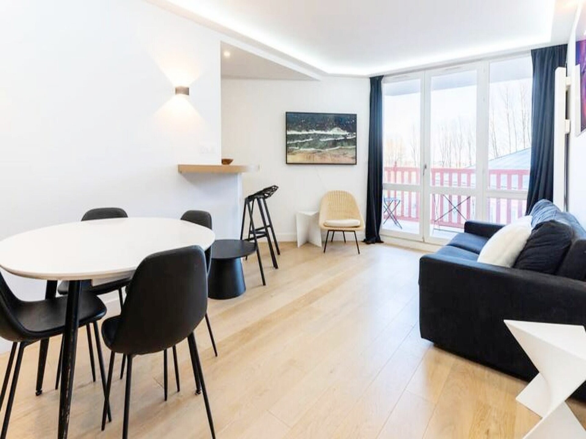 Gerenoveerd appartement voor 4 in Le Touquet met zwembad, tennis en wifi - foto 12