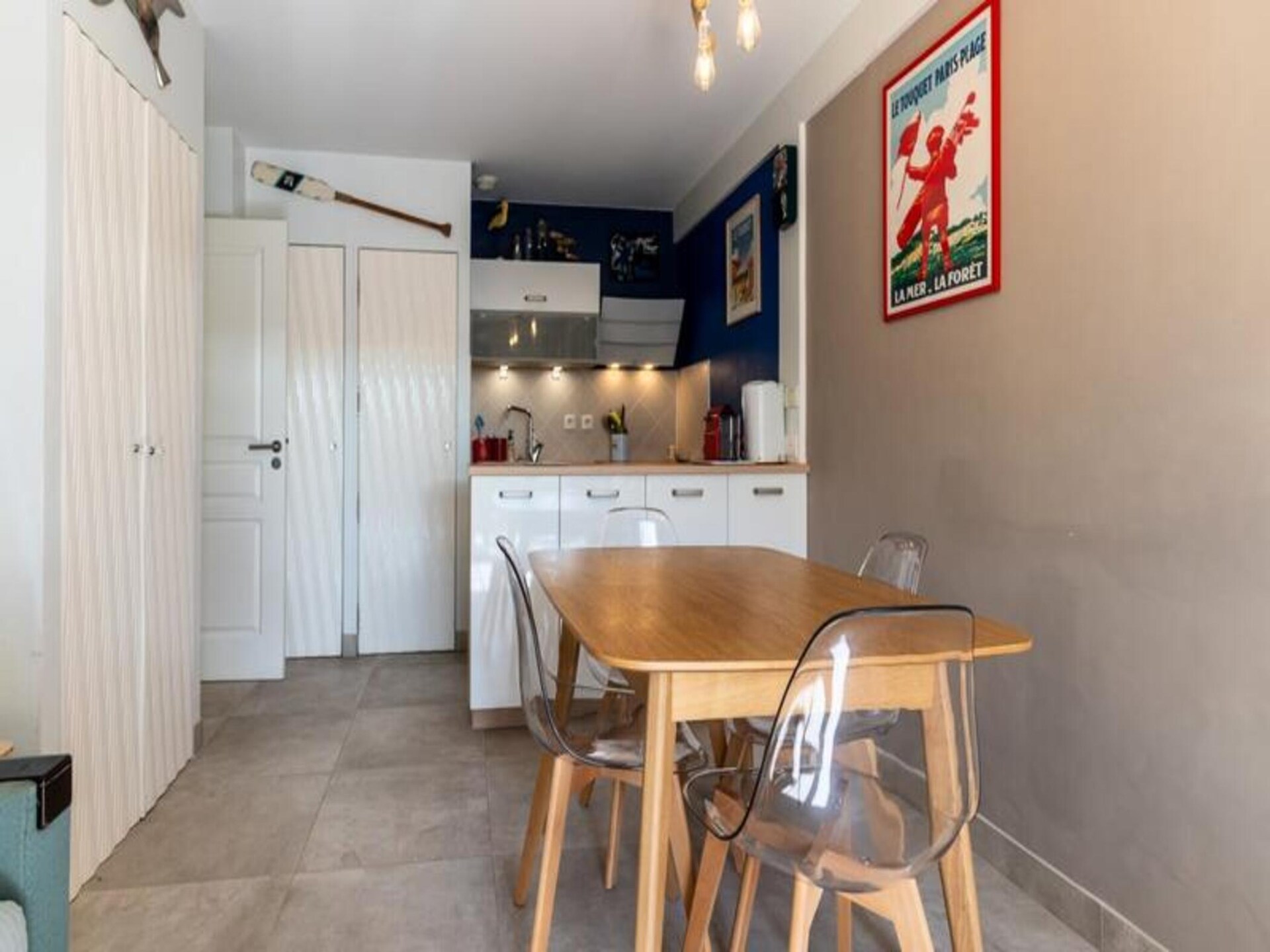 Appartement 4 pers. aan paardenrenbaan met zwembad en tennis in Le Touquet - foto 23