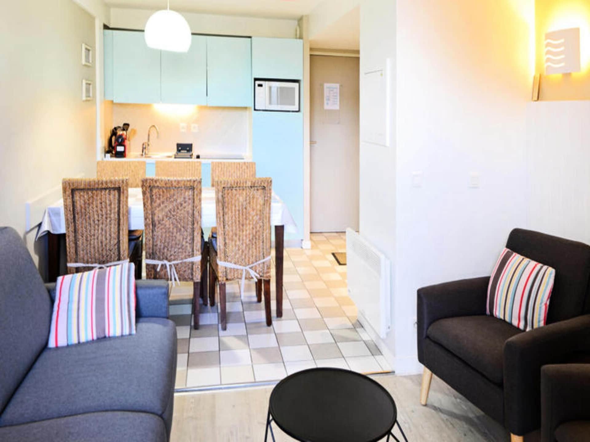 Comfortabel 6-persoonsappartement met zwembad in Le Touquet-Paris-Plage - foto 12