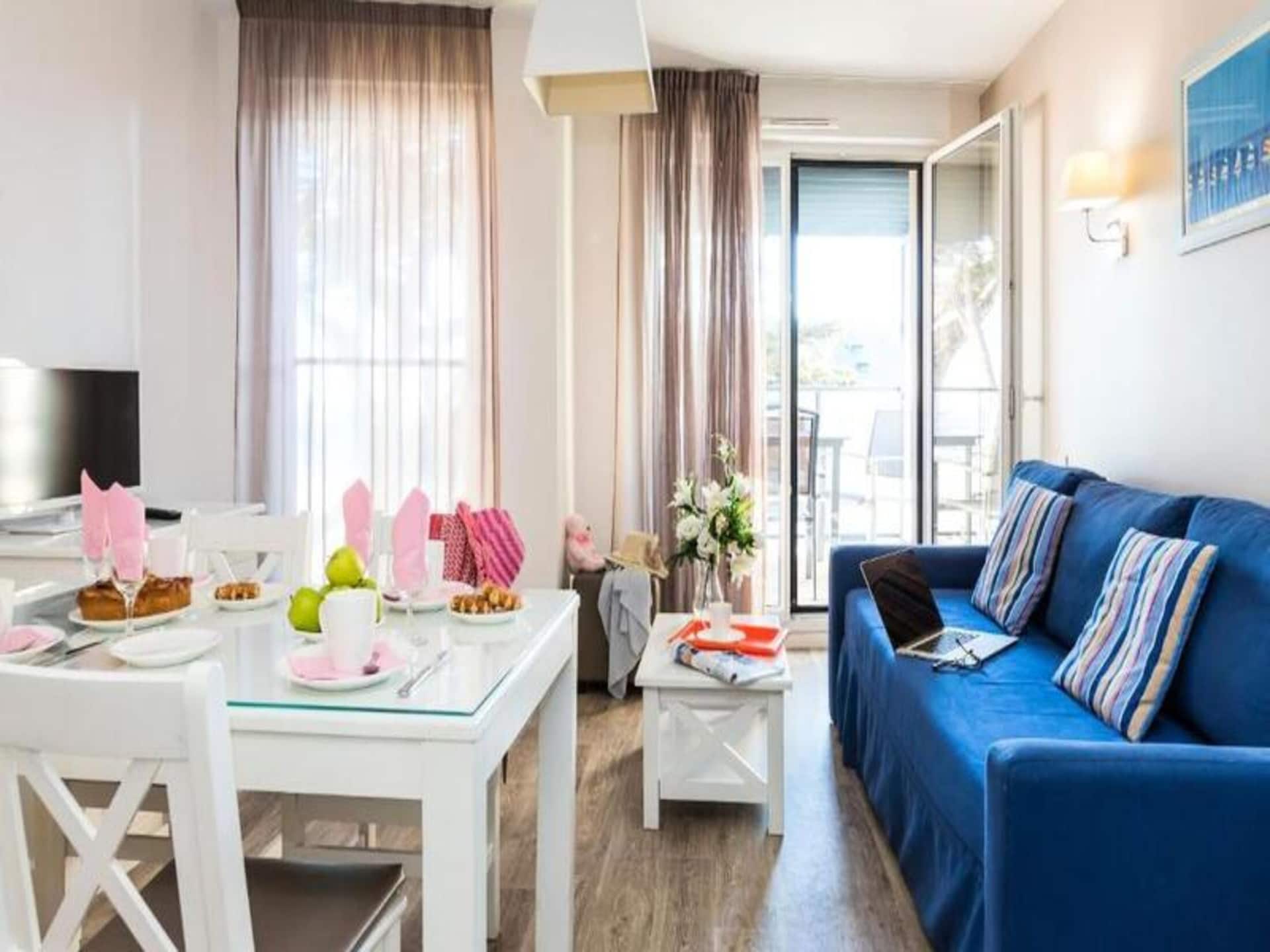 Knus appartement voor 6 bij het strand van Pornichet, met zwembad - foto 27