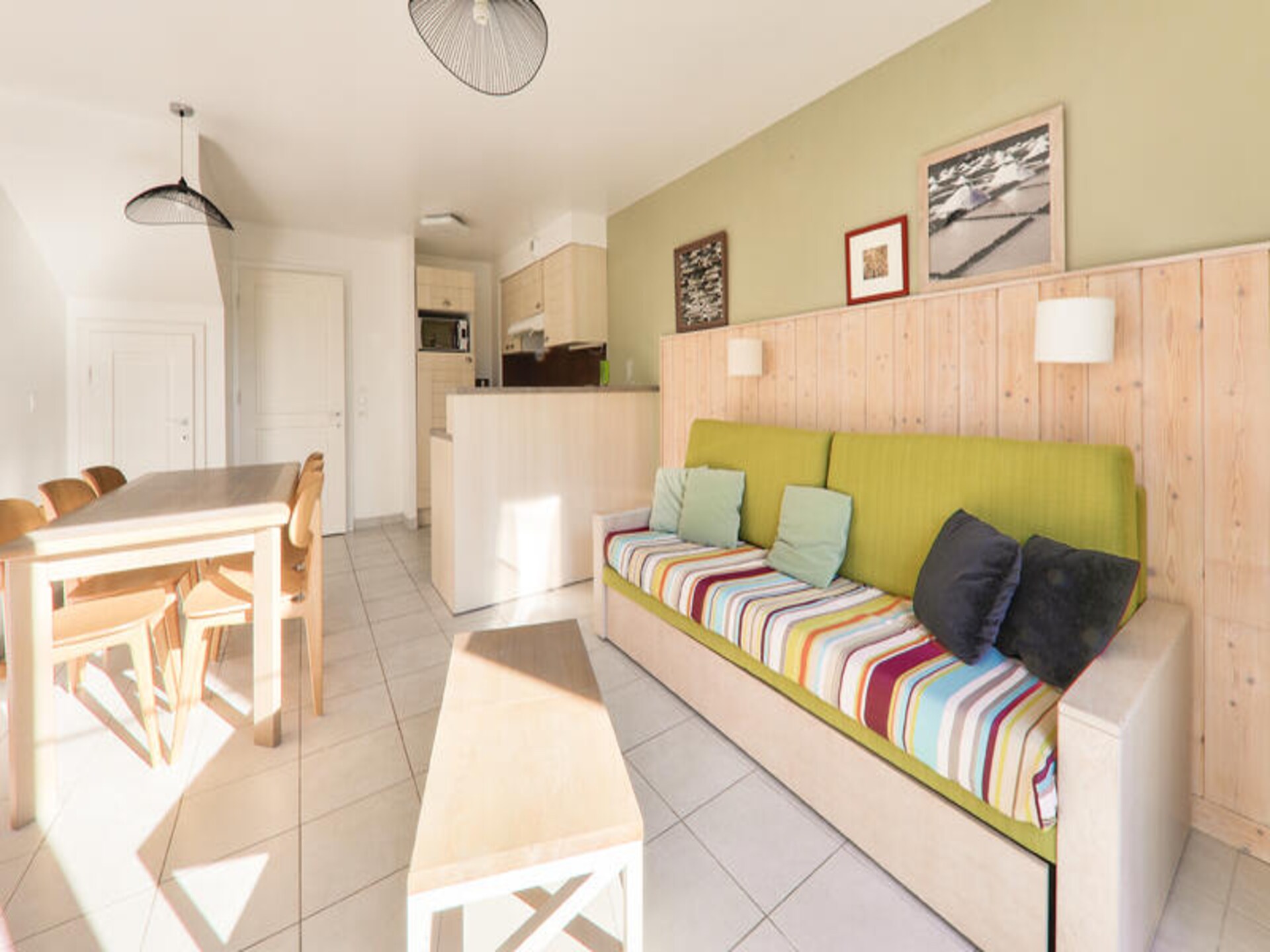 Licht appartement op bosrijk domein, 2 km van strand Pornichet - foto 15