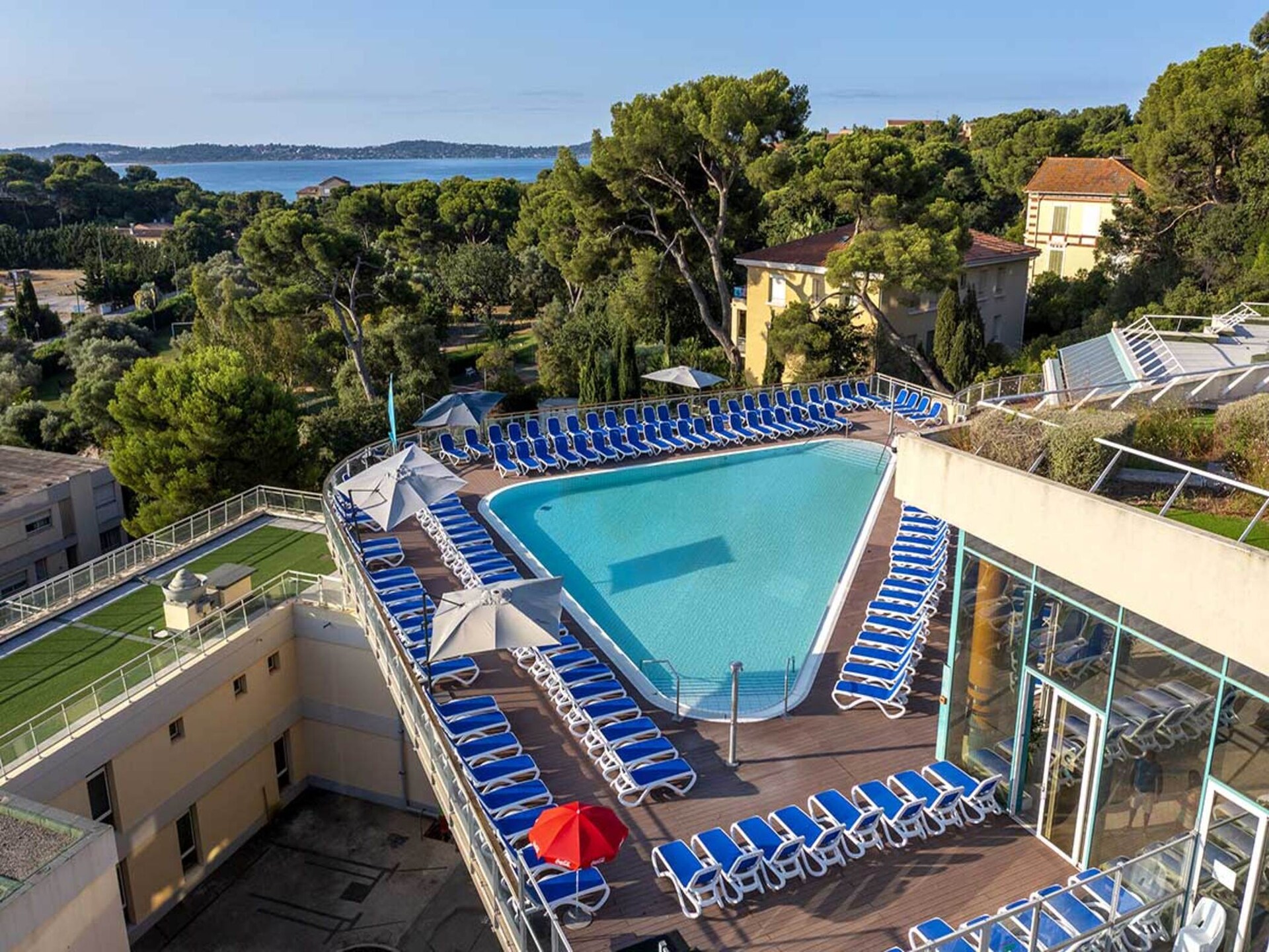 Rustiek appartement voor 5 in dennenbos met waterpark, vlakbij strand Hyères - foto 14