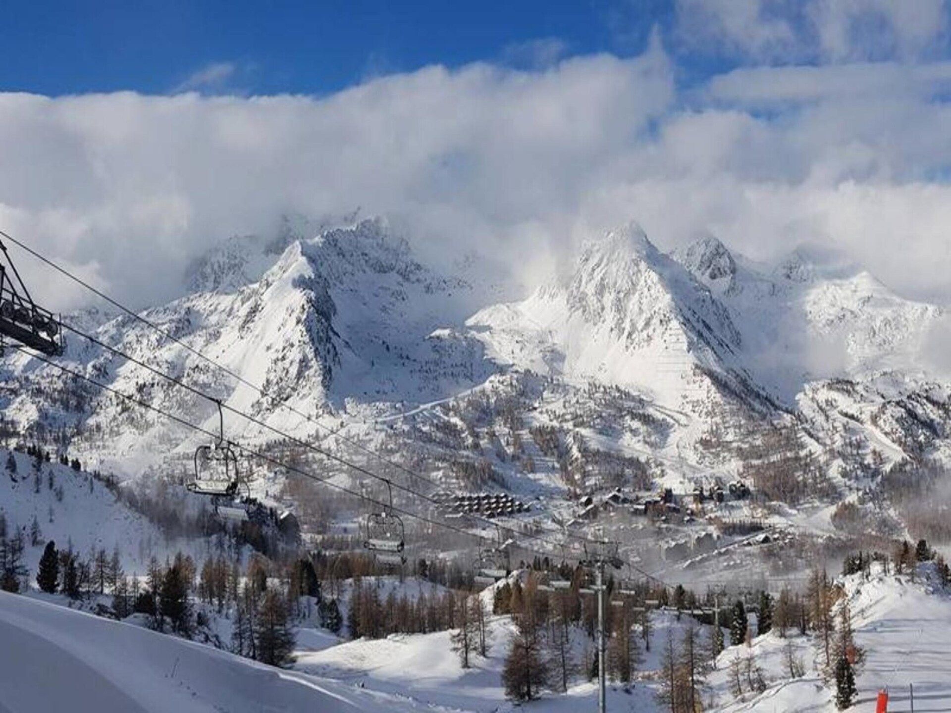 Appartement B312 op 50m van de piste met panoramisch balkon in Isola 2000 - foto 2