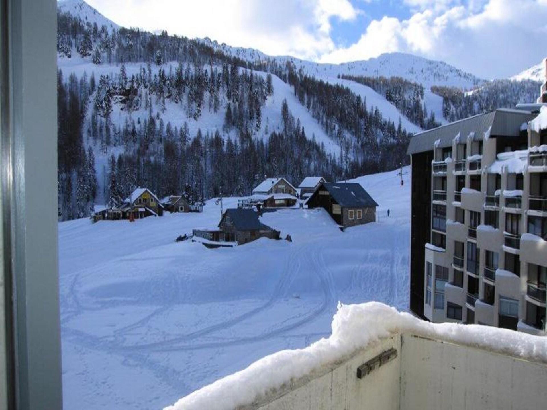 Studio op de piste in Isola 2000 met zuidbalkon - foto 1