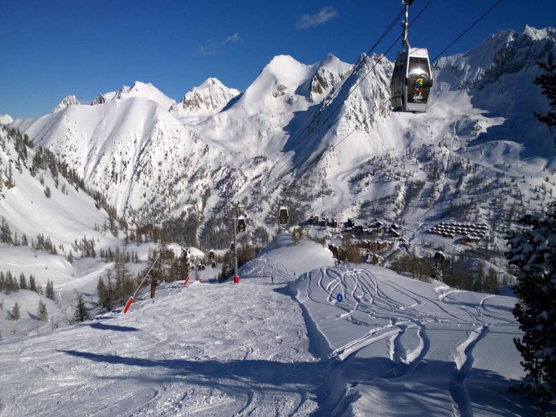 Studio op de piste in Isola 2000 met zuidbalkon - foto 21