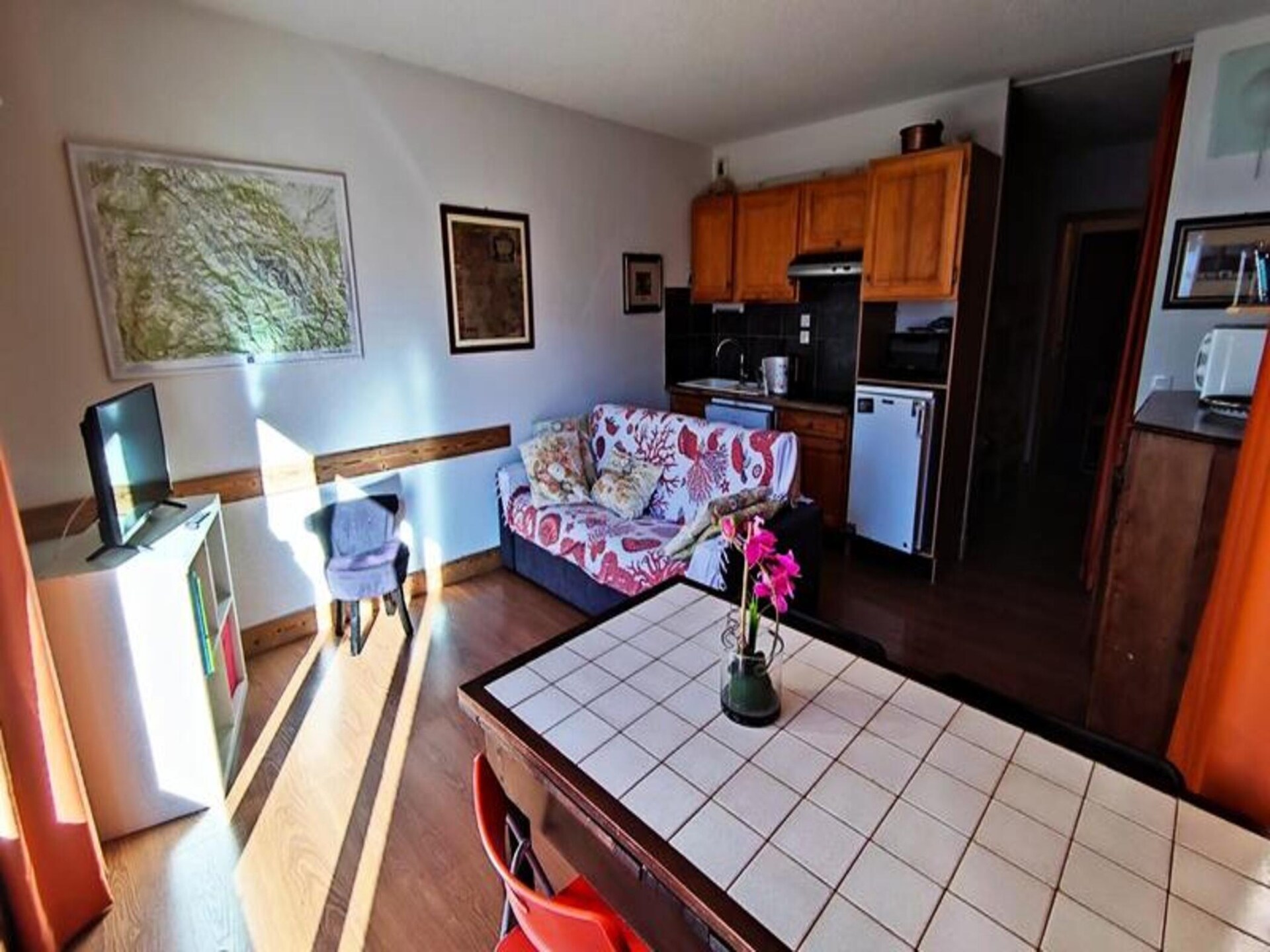Zonnig appartement op de piste in Isola 2000 voor 6 personen - foto 12