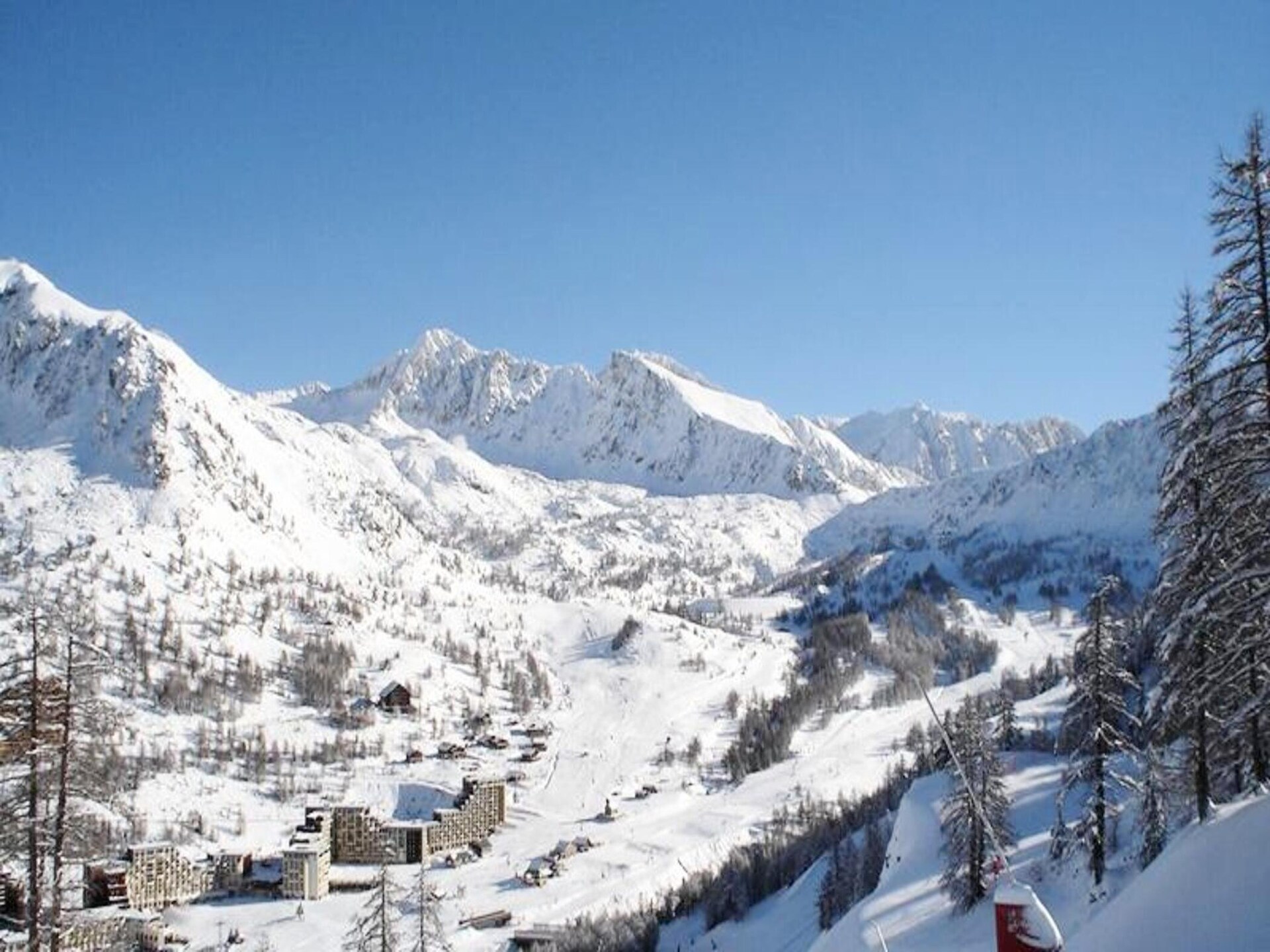 Ski-appartement Résidence Terrasses D'azur 507 in Isola 2000, 50m van kabelbaan - foto 1