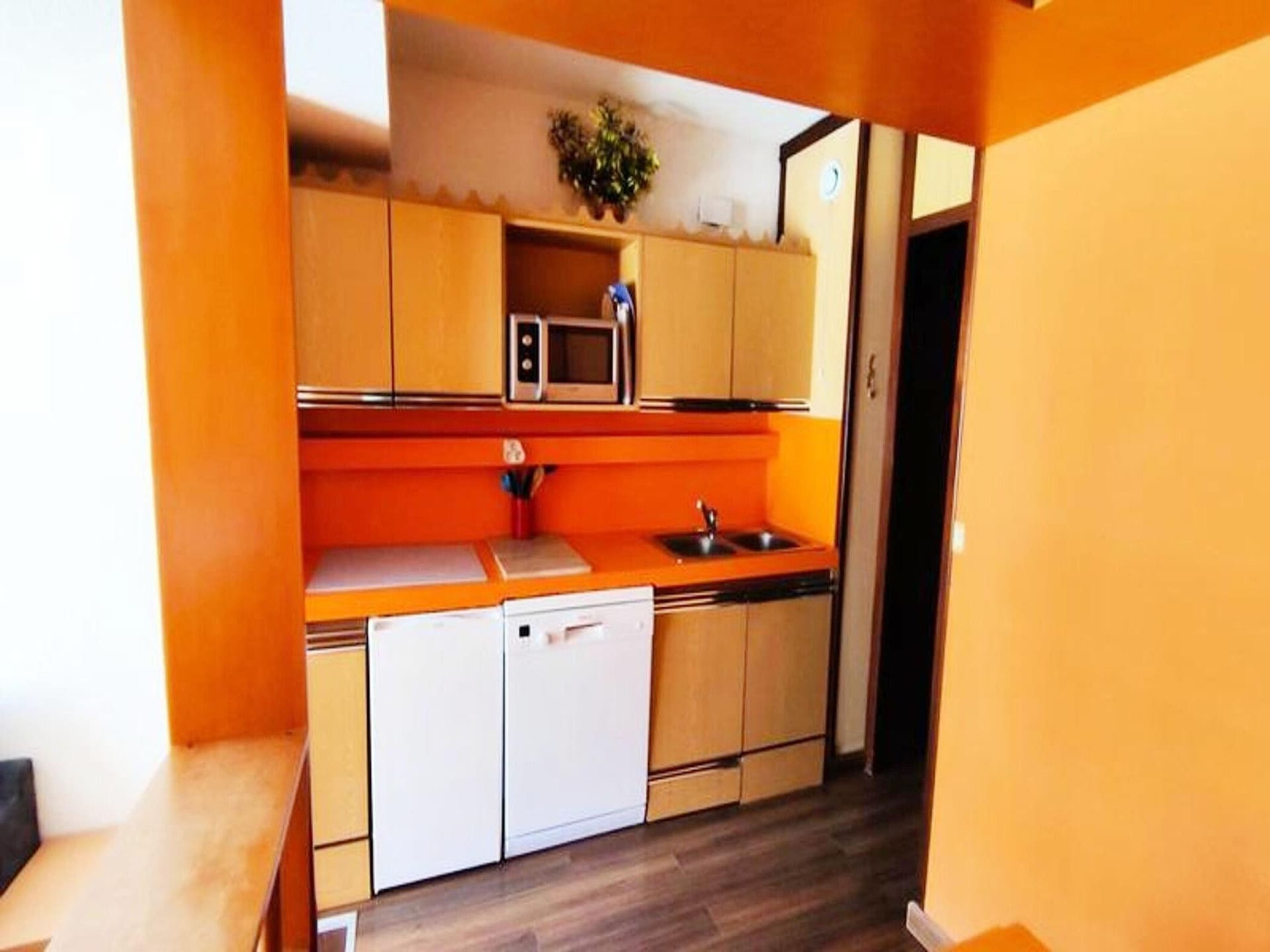 Ruim appartement Résidence Vermeil D1 in Isola 2000 voor 8 personen - foto 12