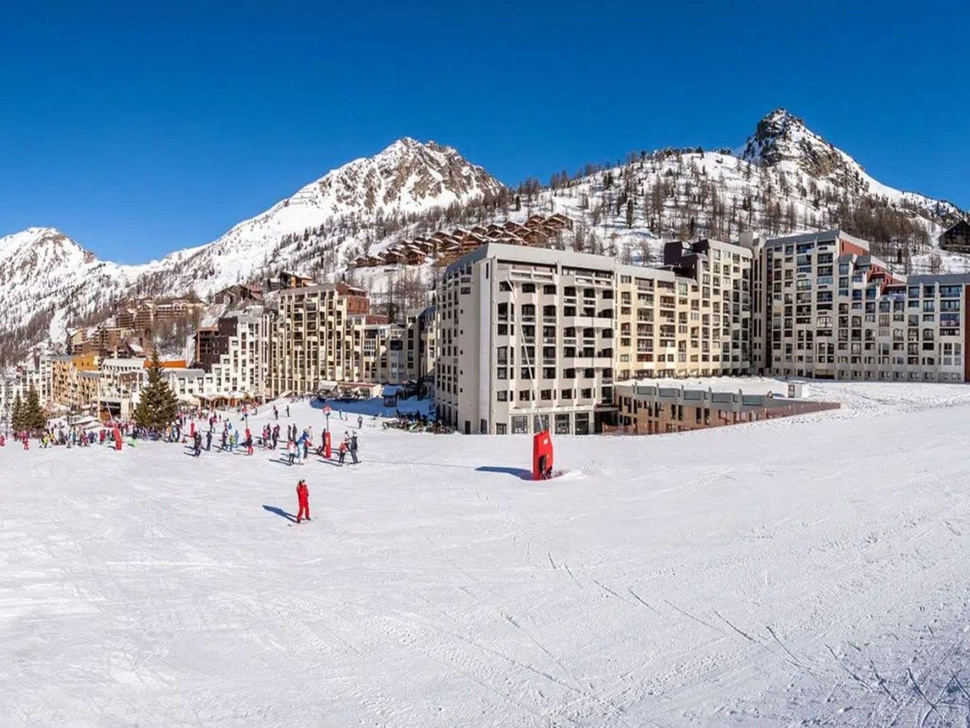 Ruim appartement Résidence Vermeil D1 in Isola 2000 voor 8 personen - foto 29
