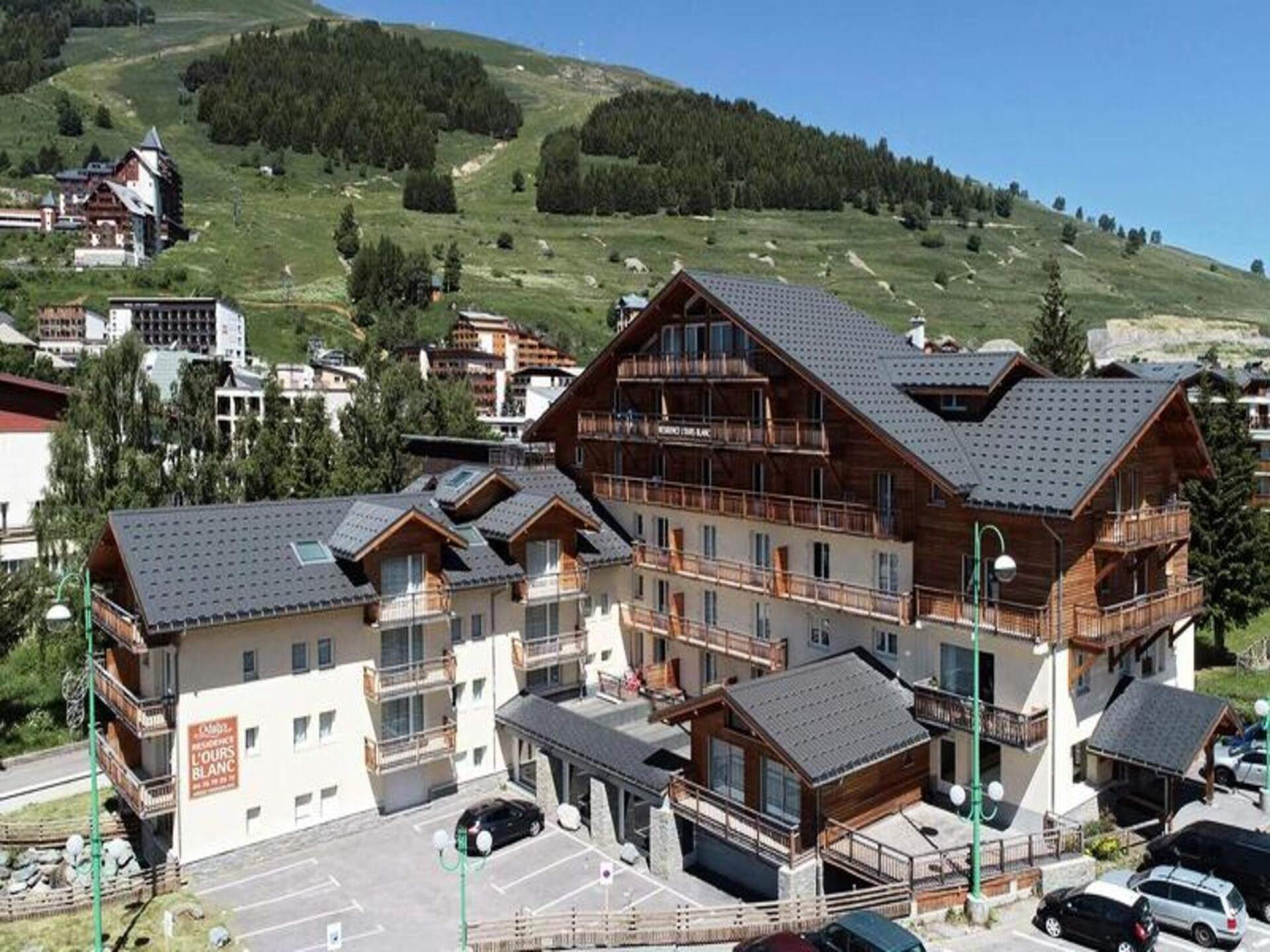 Appartement 4 personen in Les 2 Alpes met zwembad, sauna en fitness - foto 9