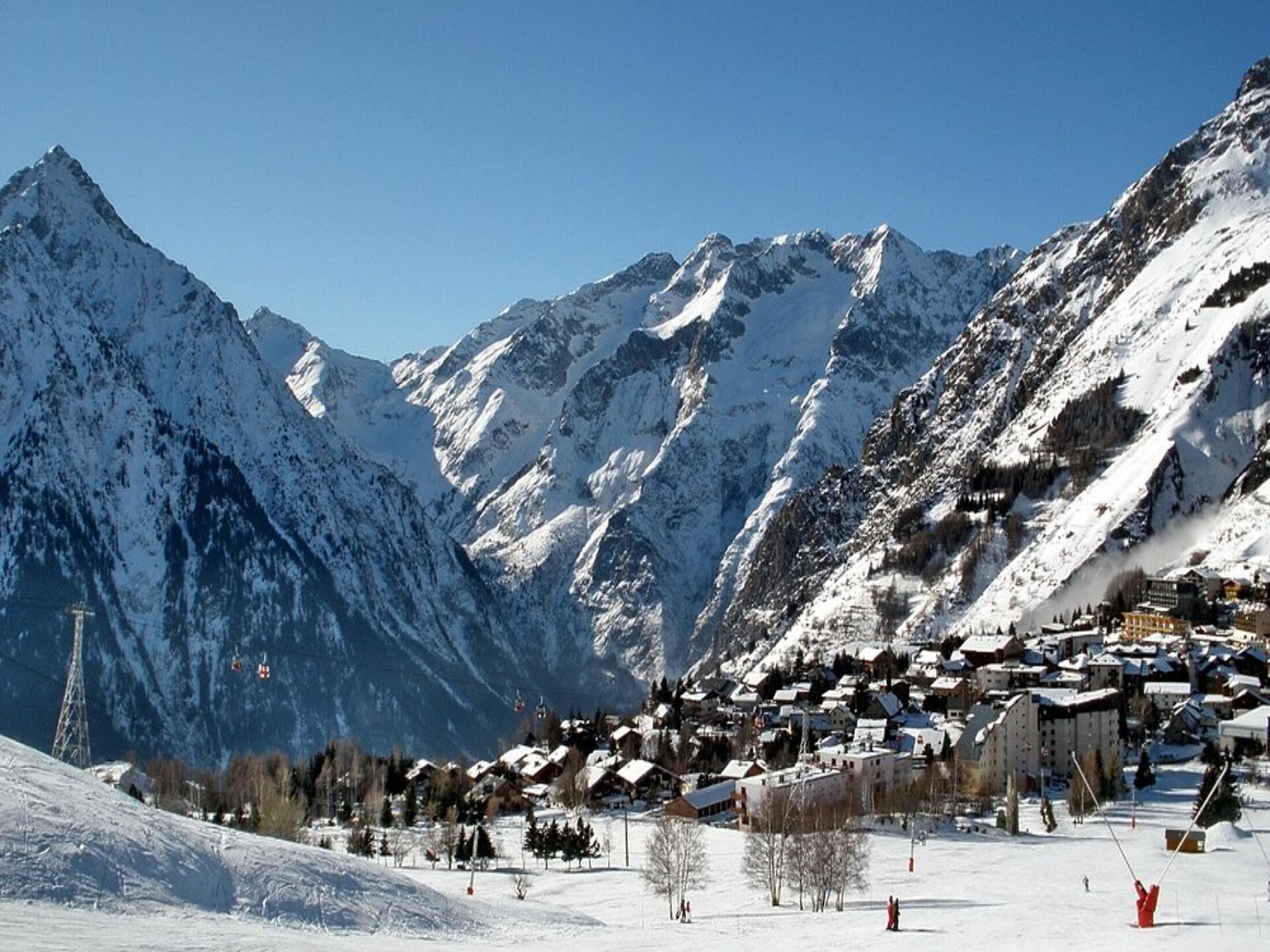 Appartement 4 personen in Les 2 Alpes met zwembad, sauna en fitness - foto 16