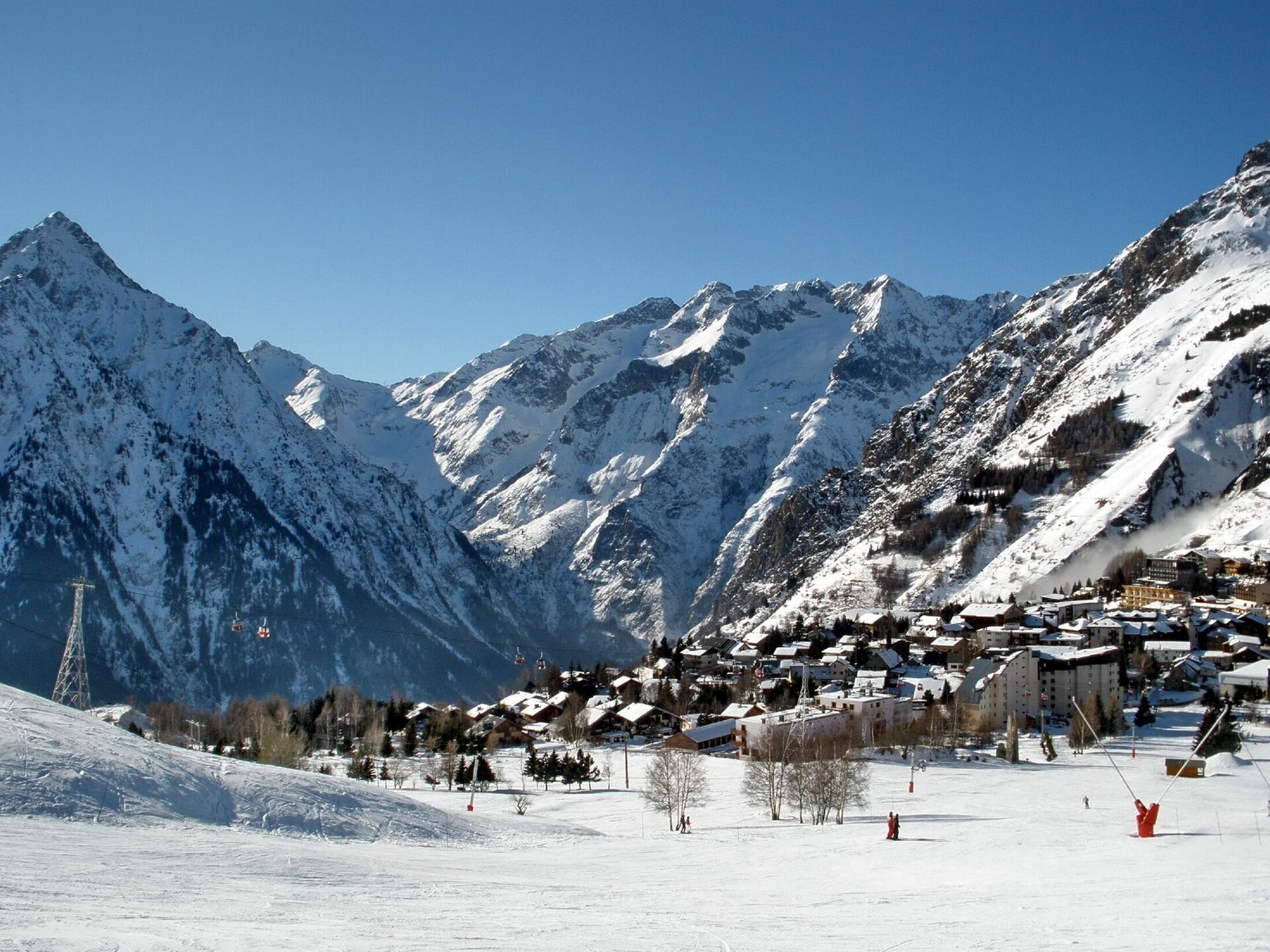 Ruim 8-persoons appartement aan de piste in Les Deux Alpes met jacuzzi - foto 19