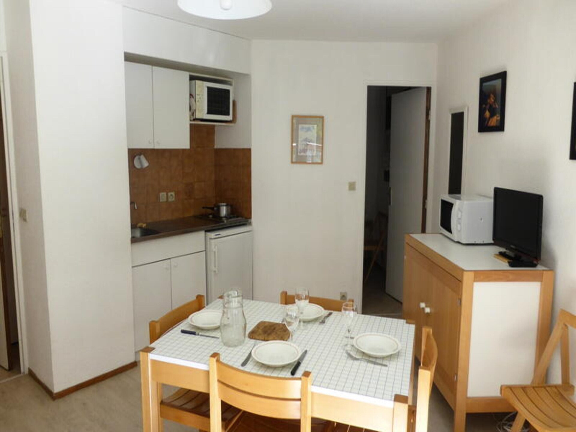 Knus appartement op 200m van de piste met bergzicht en balkon - foto 10