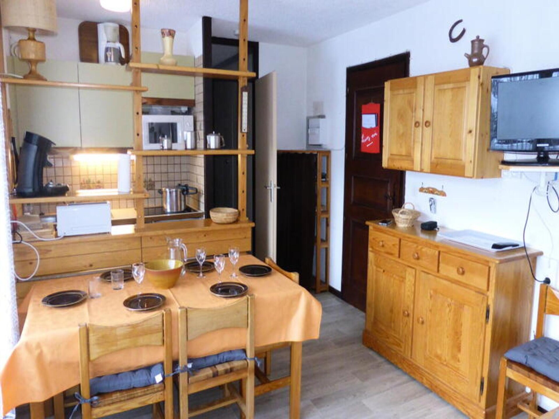 Zonnig appartement op 300m van de piste met zwembad in Les Contamines - foto 8