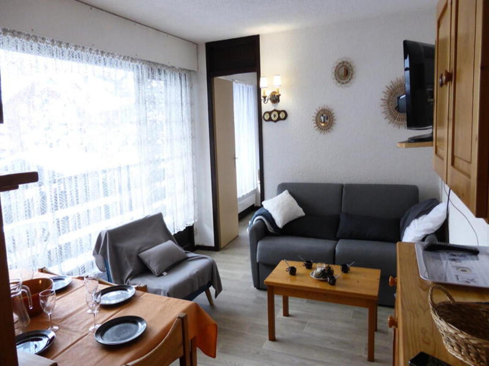 Zonnig appartement op 300m van de piste met zwembad in Les Contamines - foto 20