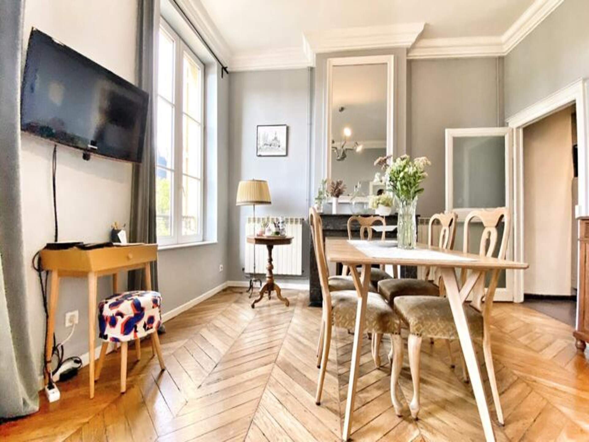 Au Fil De L'eau: Romantisch appartement met uitzicht op de Tempel Neuf in Metz - foto 2
