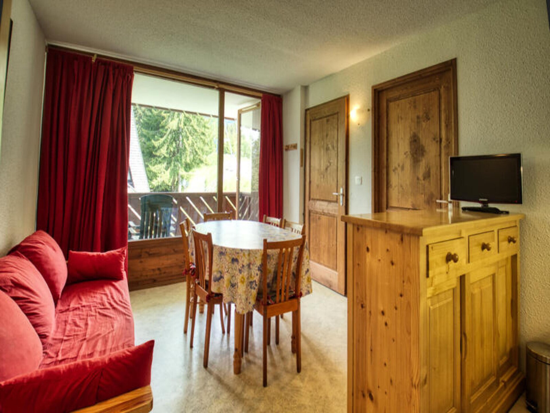 Ski-appartement Morillon 1100: 6p, aan de piste, huisdieren welkom - foto 14